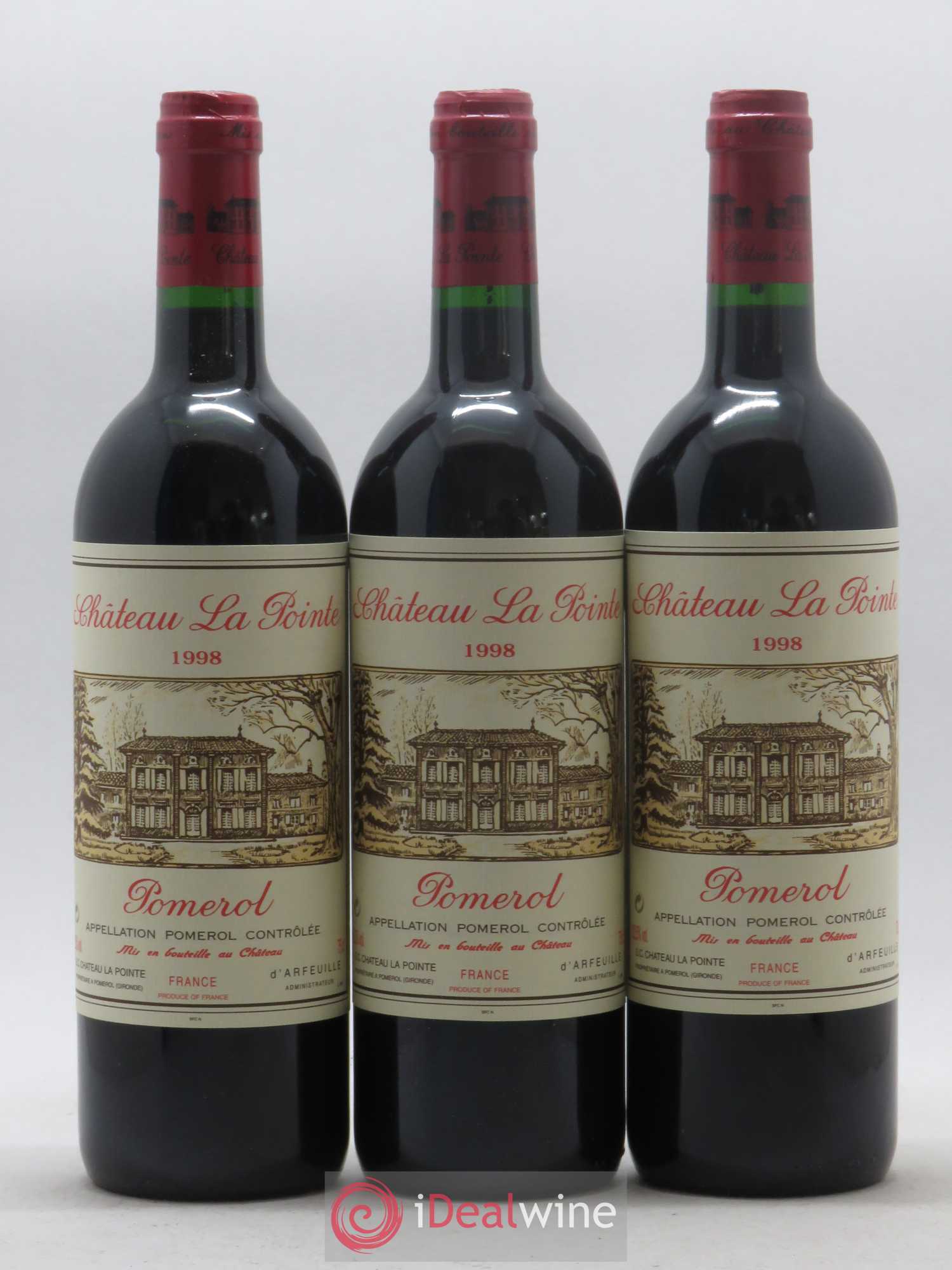 Château la Pointe 1998 - Lot de 12 bouteilles - 2