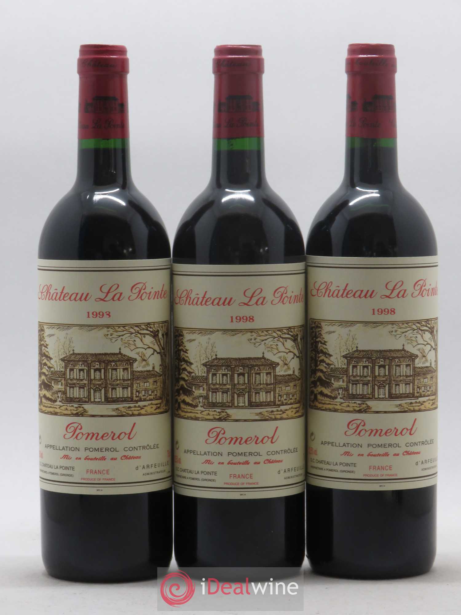 Château la Pointe 1998 - Lot de 12 bouteilles - 3