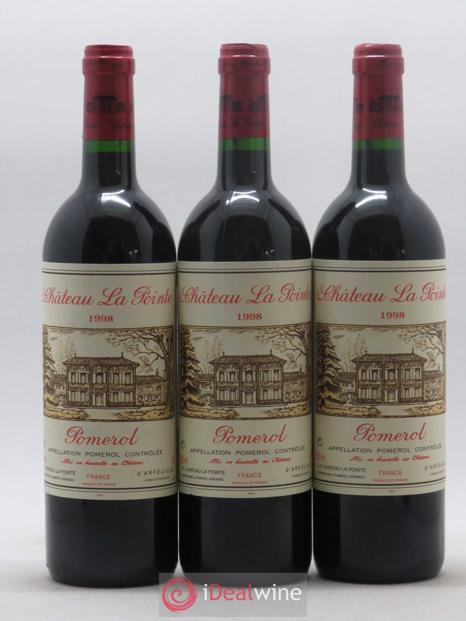Château la Pointe 1998 - Lot de 12 bouteilles - 4