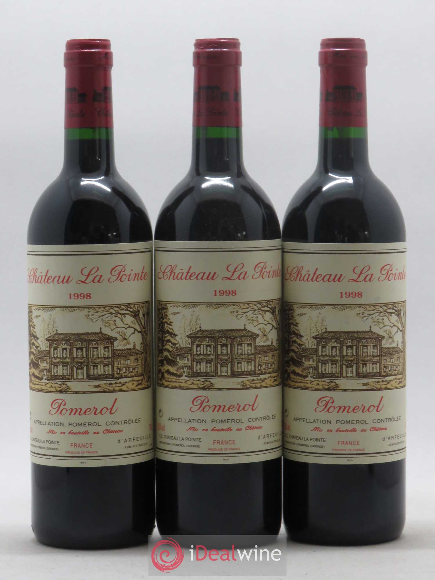 Château la Pointe 1998 - Lot de 12 bouteilles - 1
