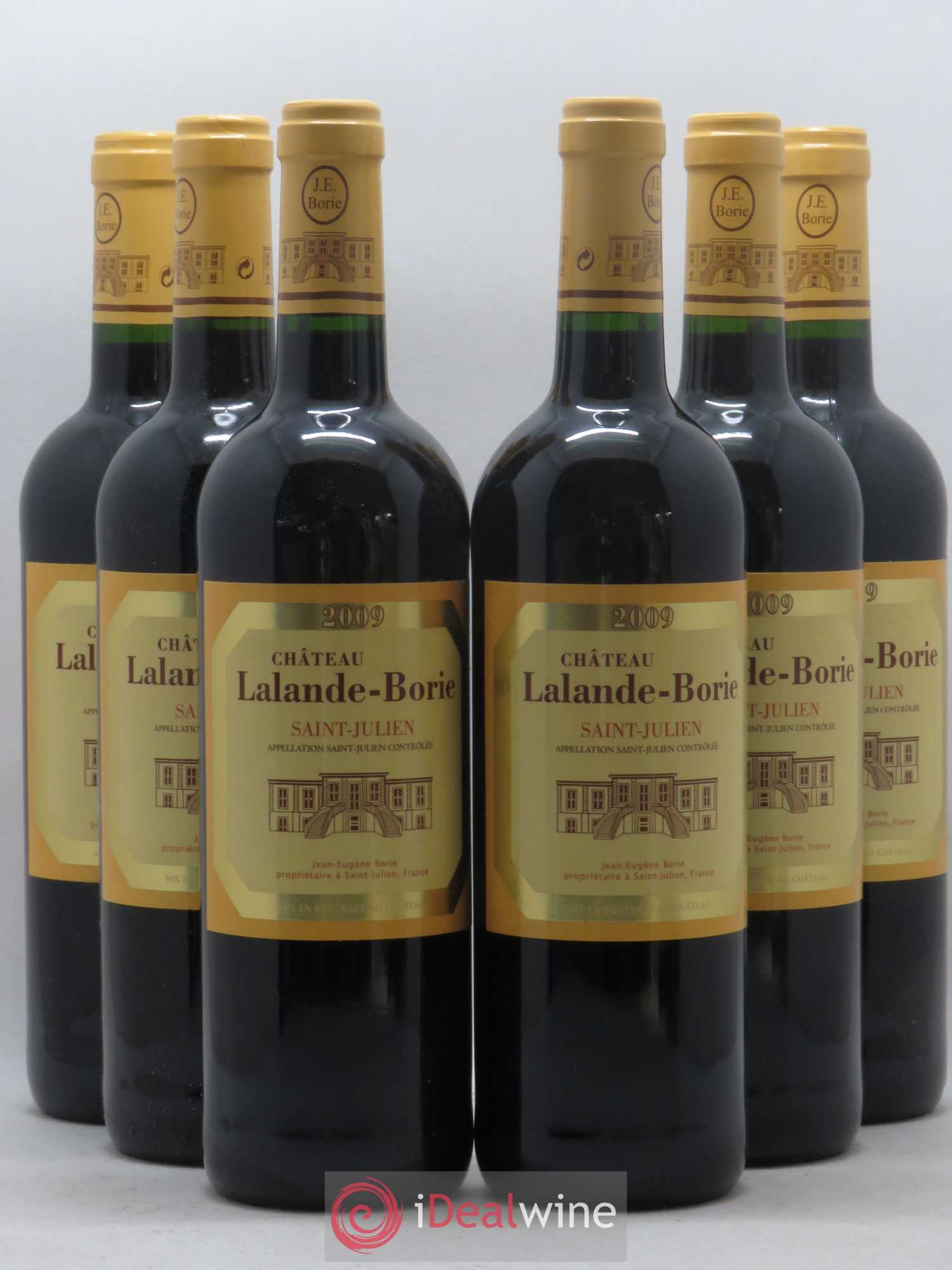 Château Lalande Borie 2009 - Lot de 6 bouteilles - 0