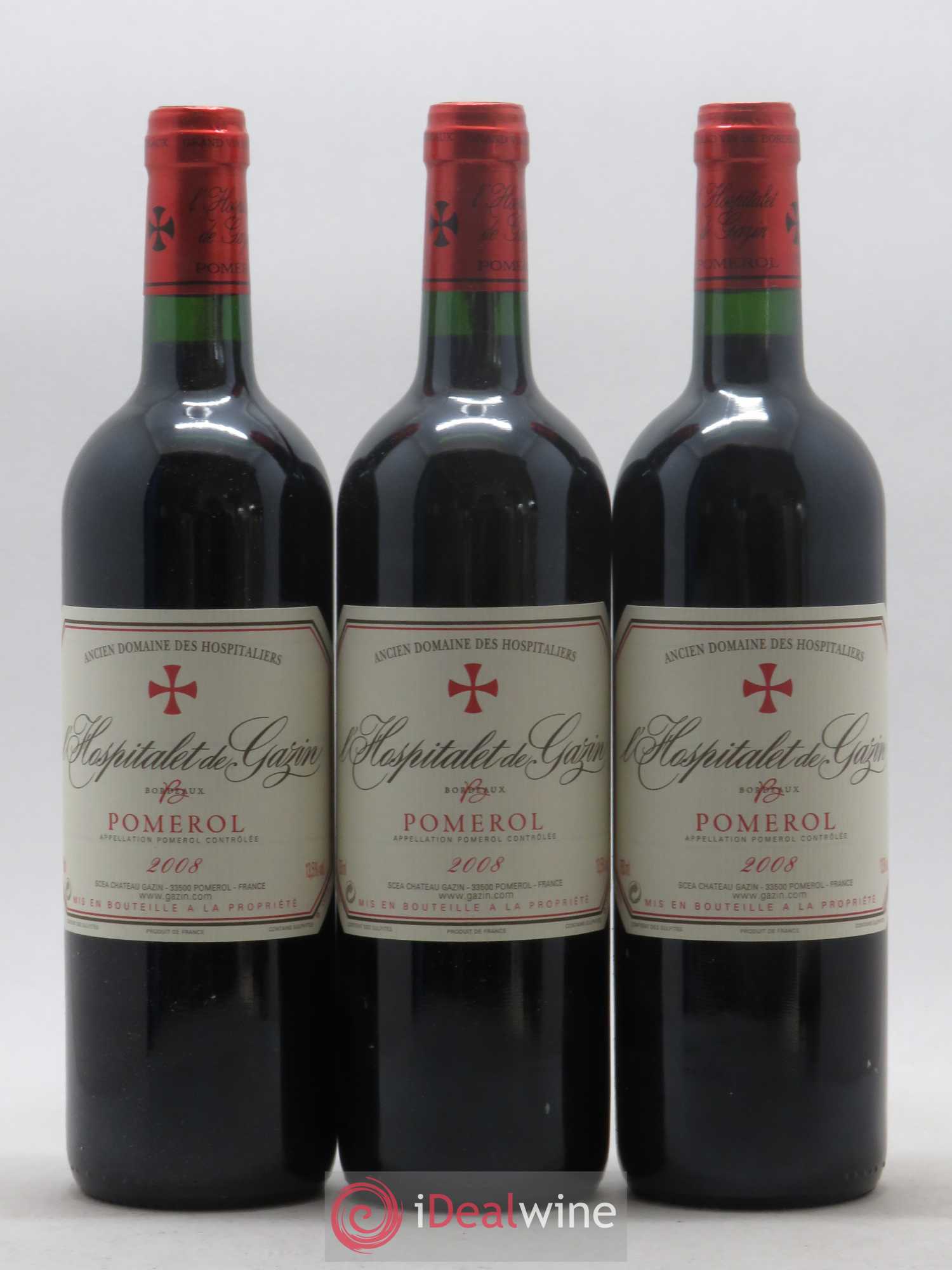 L'Hospitalet de Gazin Second Vin 2008 - Lot de 6 bouteilles - 1