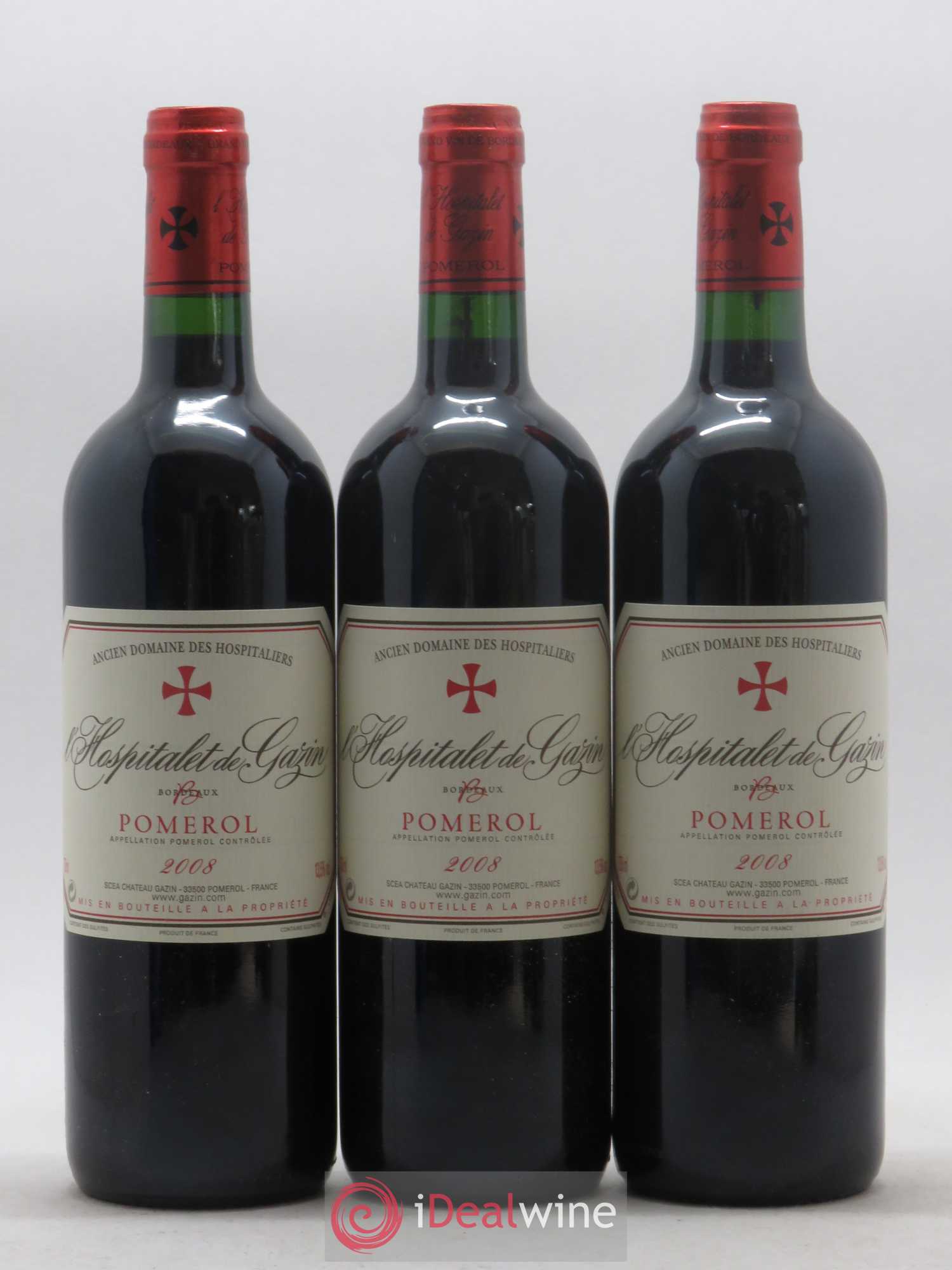 L'Hospitalet de Gazin Second Vin 2008 - Lot de 6 bouteilles - 2