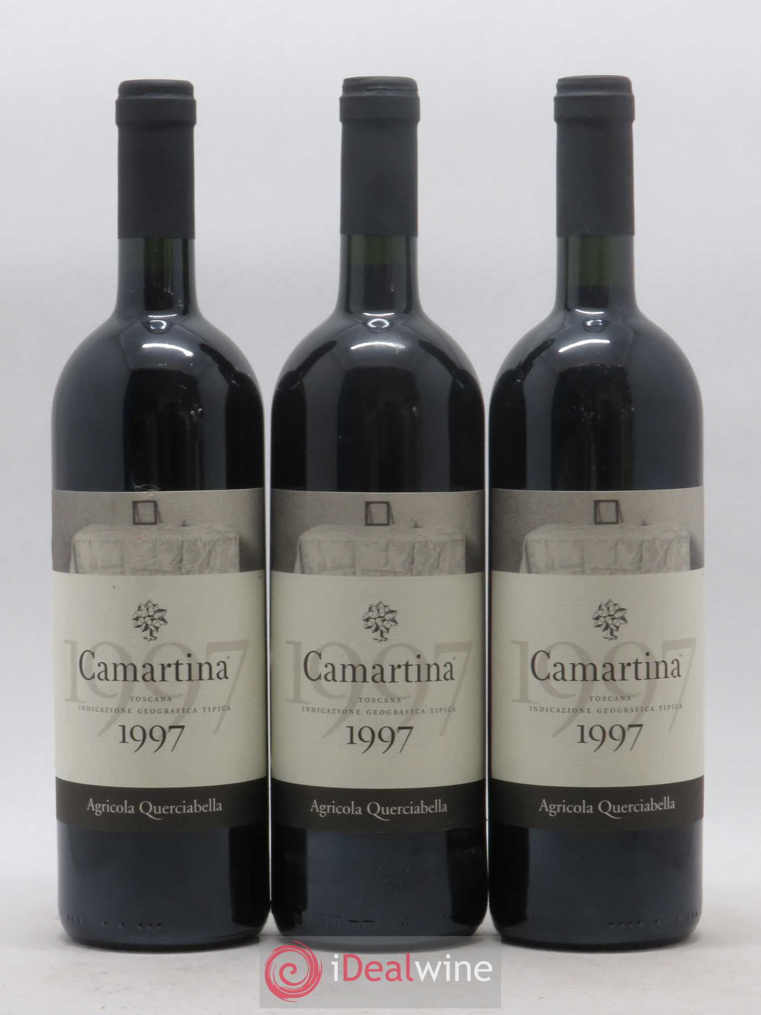Toscana IGT Querciabella Camartina Sebastiano Castiglioni 1997 - Lot de 12 bouteilles - 2