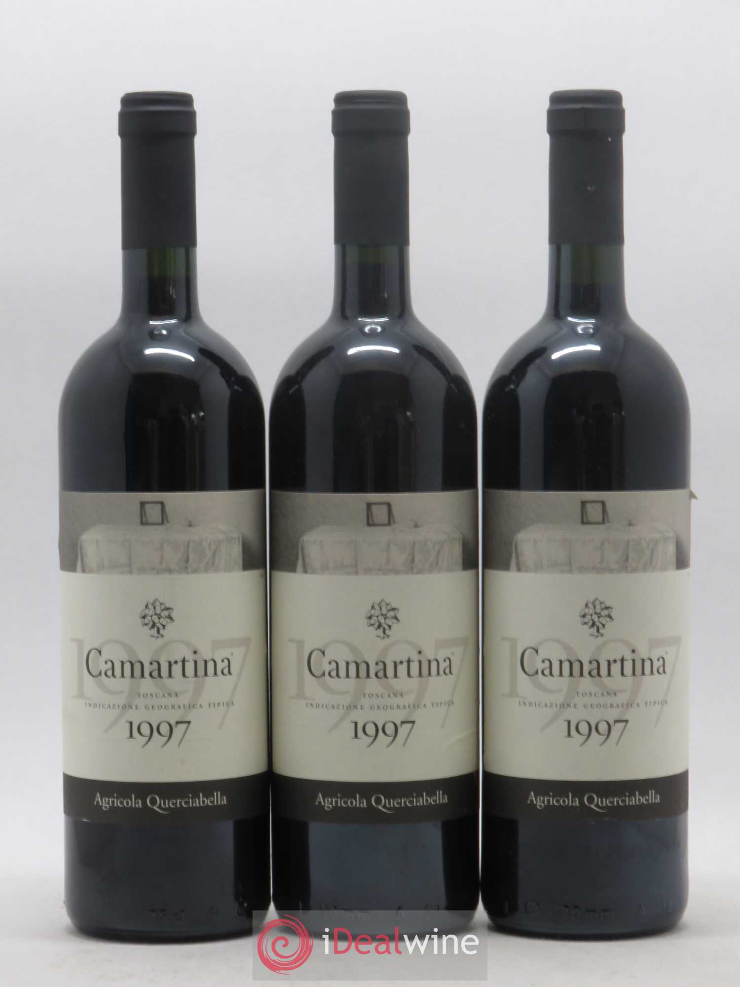 Toscana IGT Querciabella Camartina Sebastiano Castiglioni 1997 - Lot de 12 bouteilles - 3