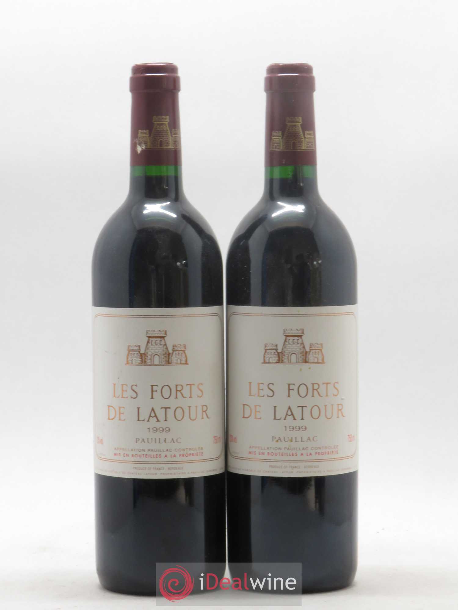Les Forts de Latour Second Vin 1999 - Lot de 2 bouteilles - 0