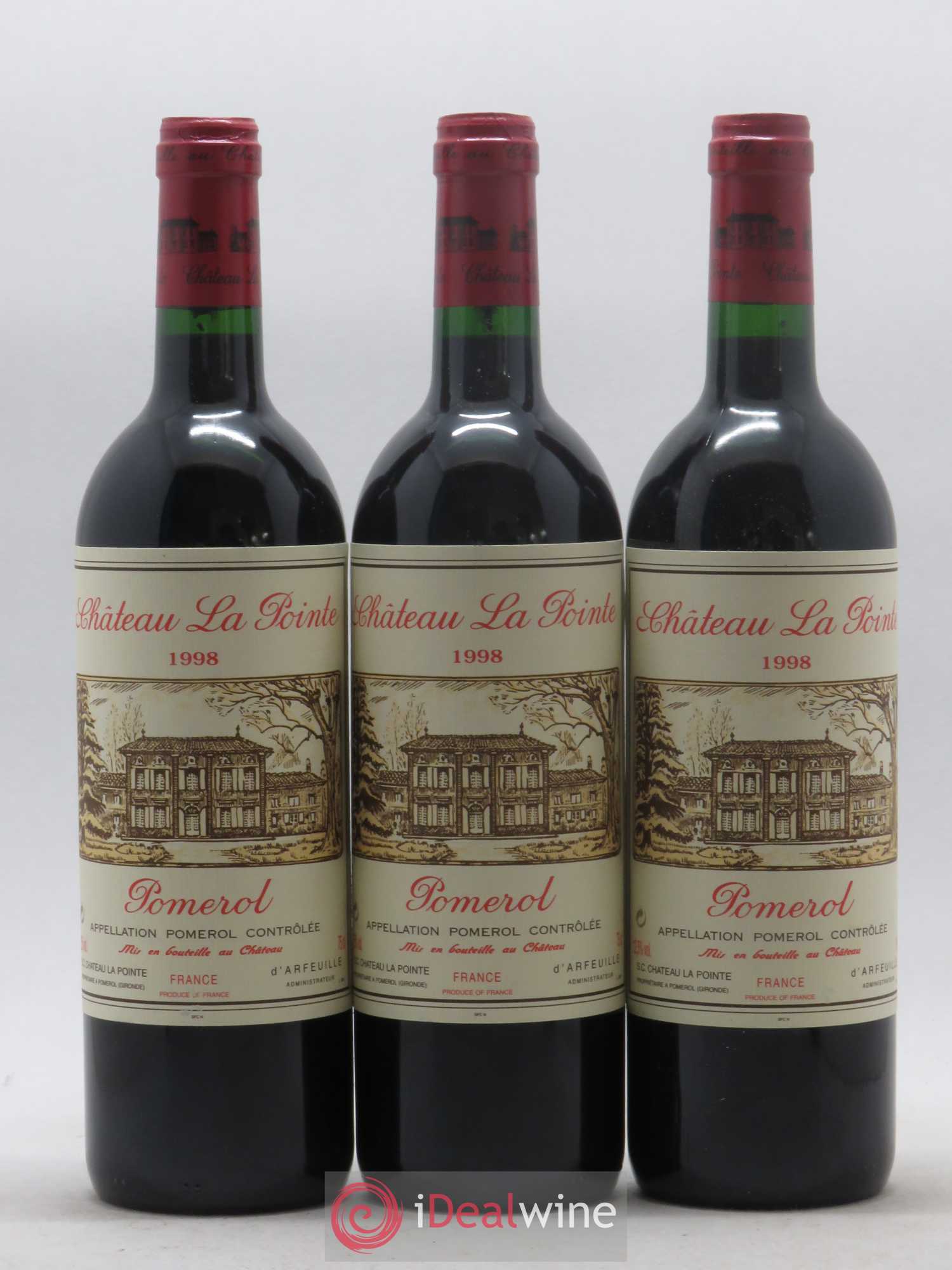 Château la Pointe 1998 - Lot de 12 bouteilles - 4