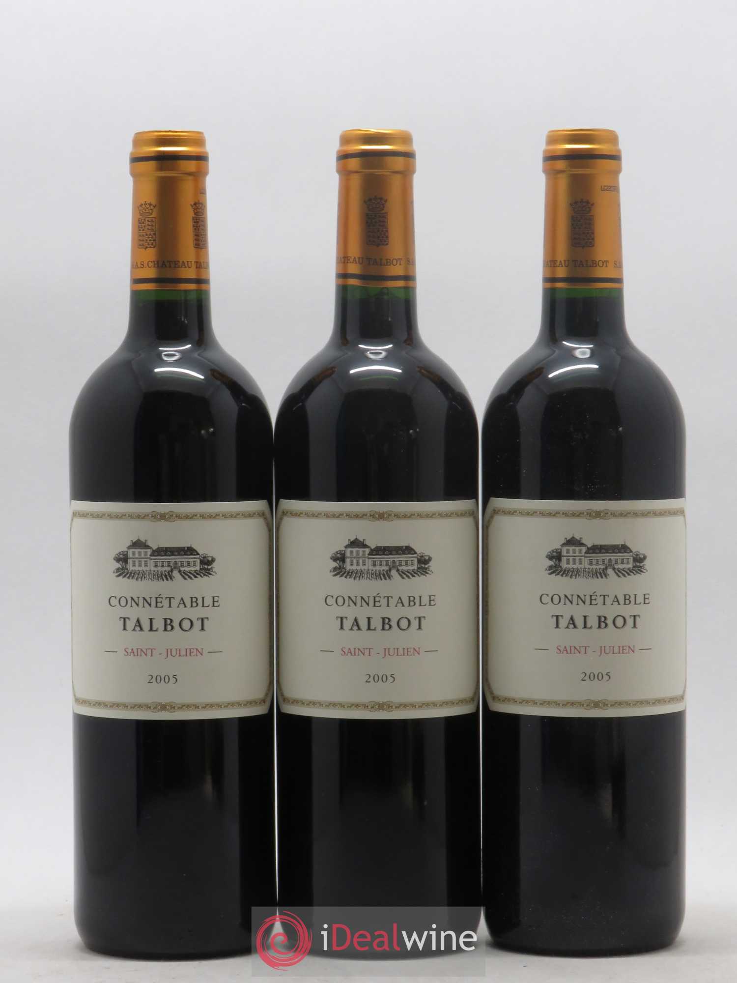 Connétable de Talbot Second Vin 2005 - Lot de 12 bouteilles - 4
