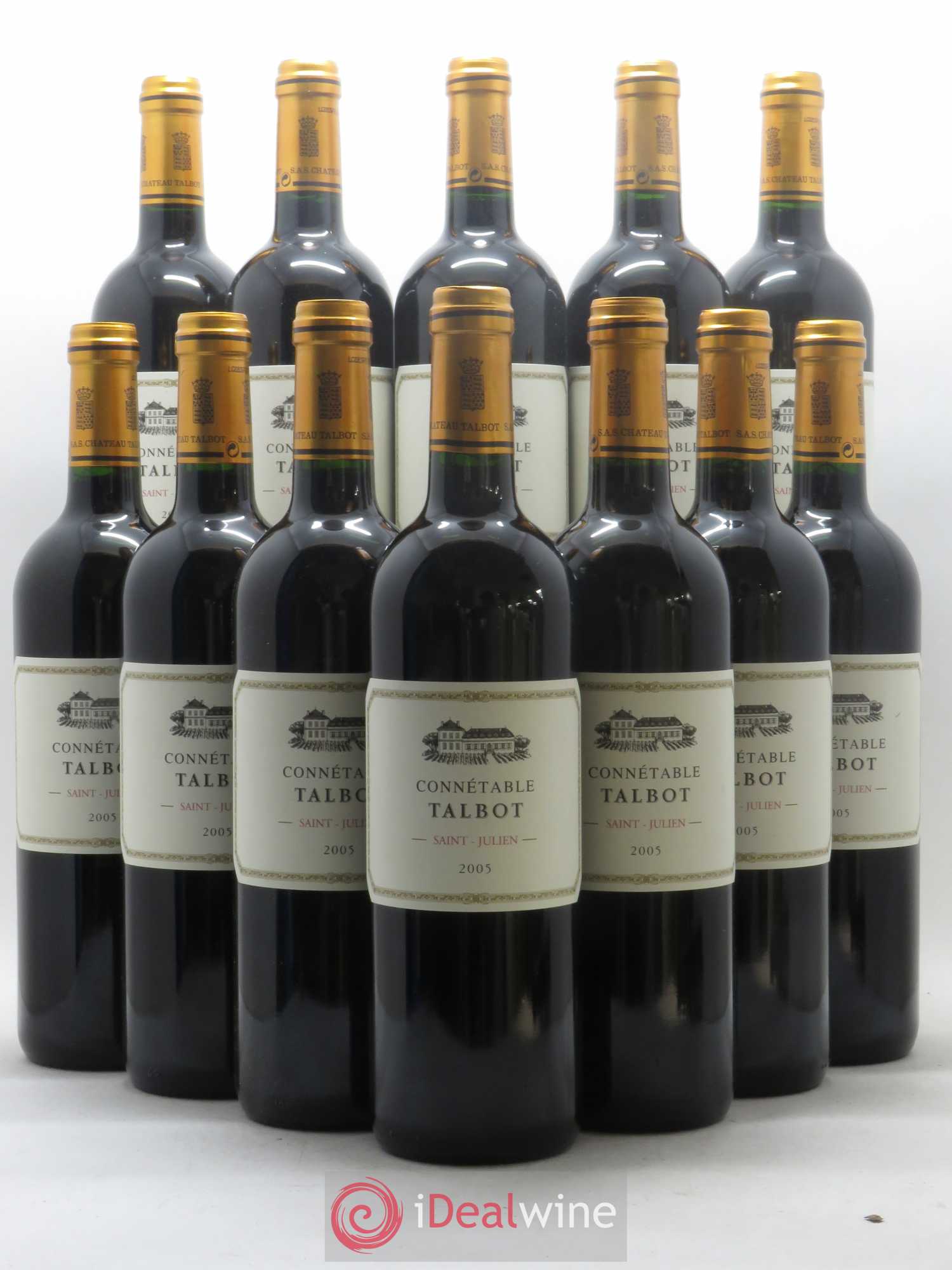 Connétable de Talbot Second Vin 2005 - Lot de 12 bouteilles - 0
