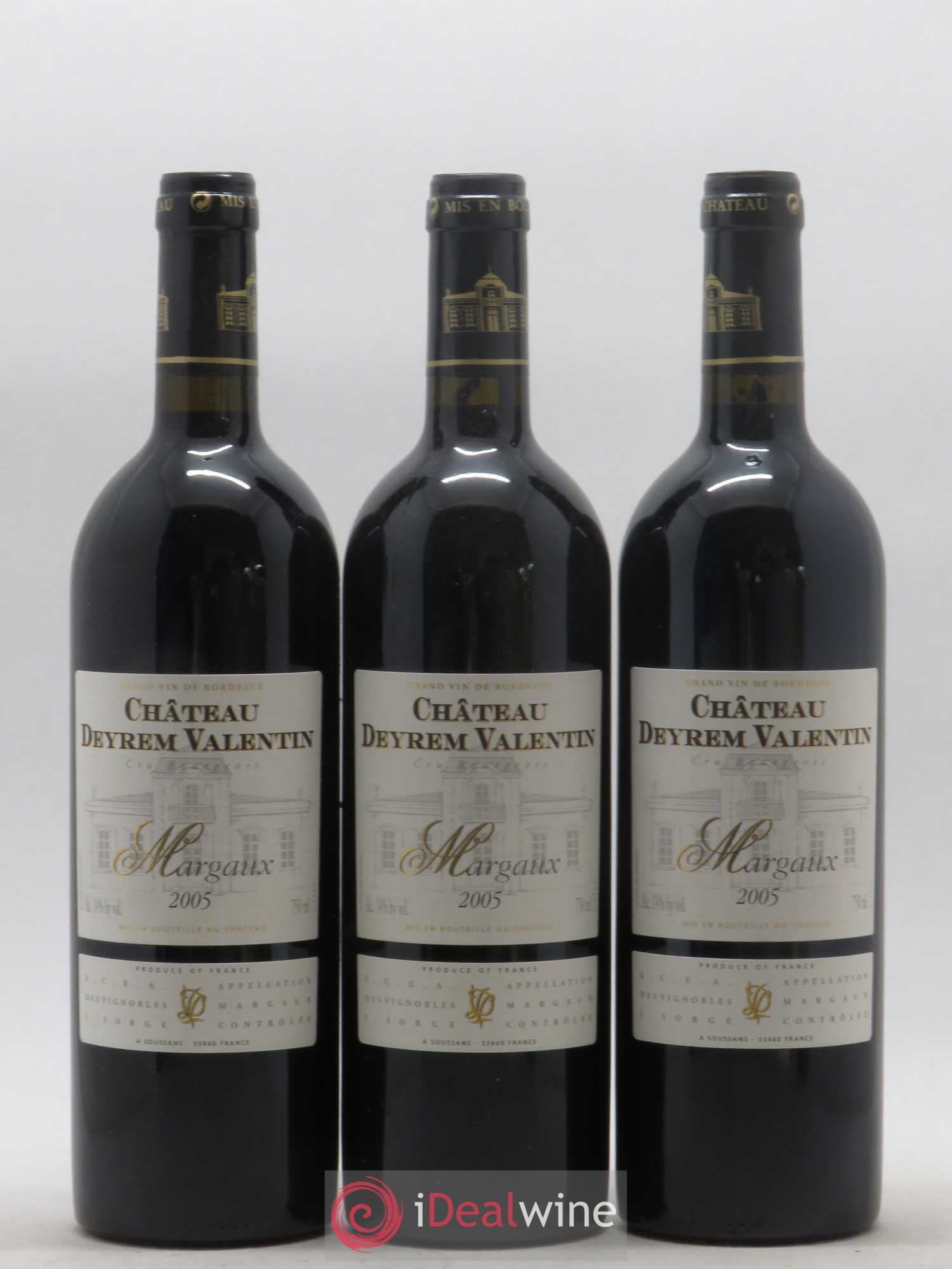 Château Deyrem Valentin Cru Bourgeois 2005 - Lot de 12 bouteilles - 3