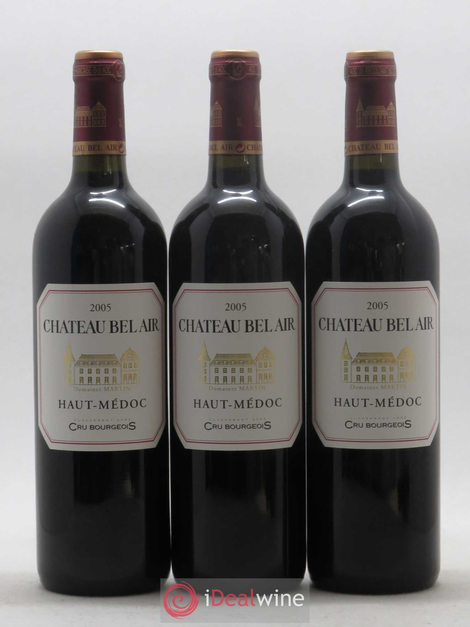 Château Bel Air 2005 - Lot de 6 bouteilles - 1