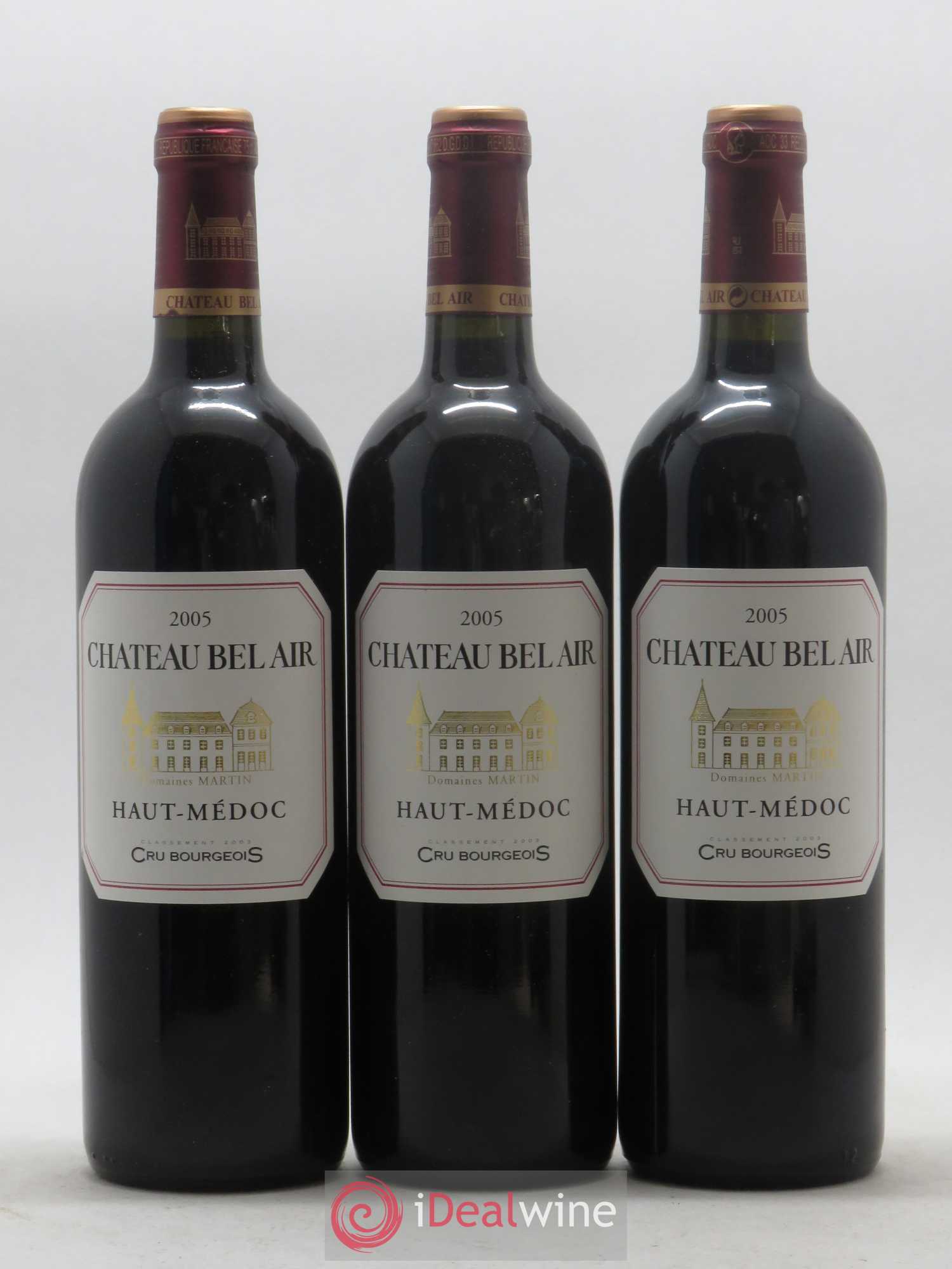 Château Bel Air 2005 - Lot de 6 bouteilles - 1