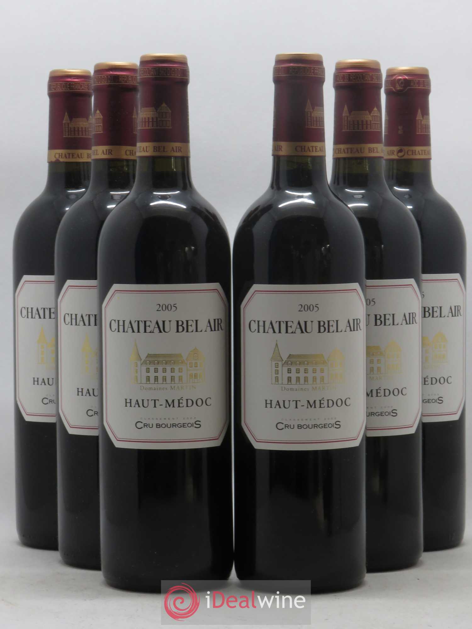 Château Bel Air 2005 - Lot de 6 bouteilles - 0