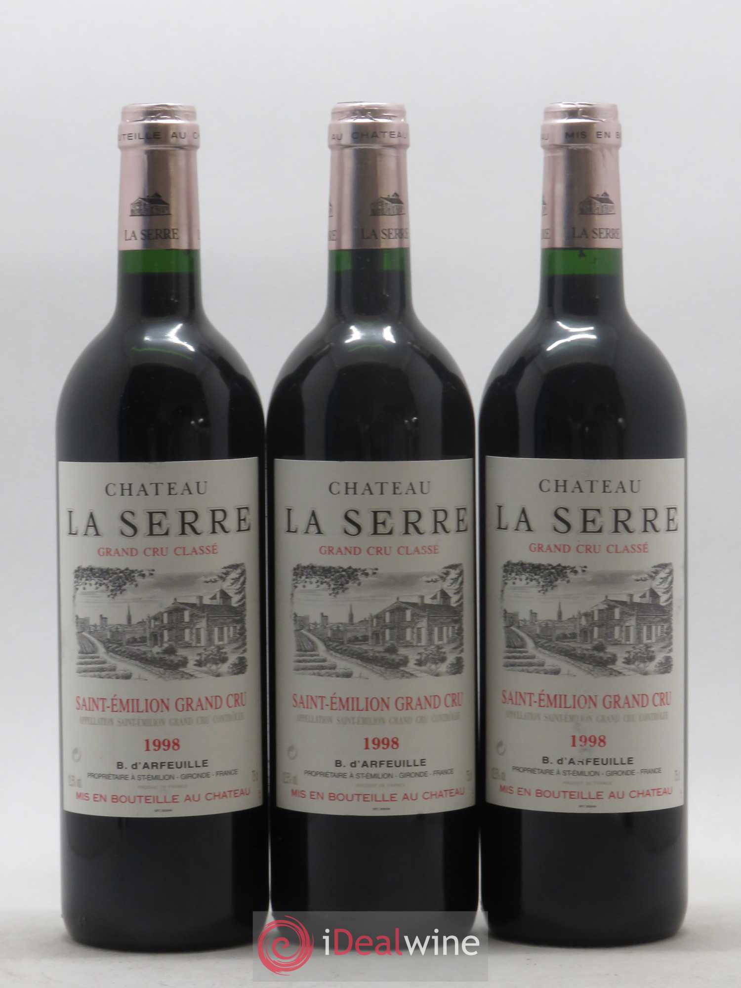 Château la Serre Grand Cru Classé 1998 - Lot de 12 bouteilles - 3