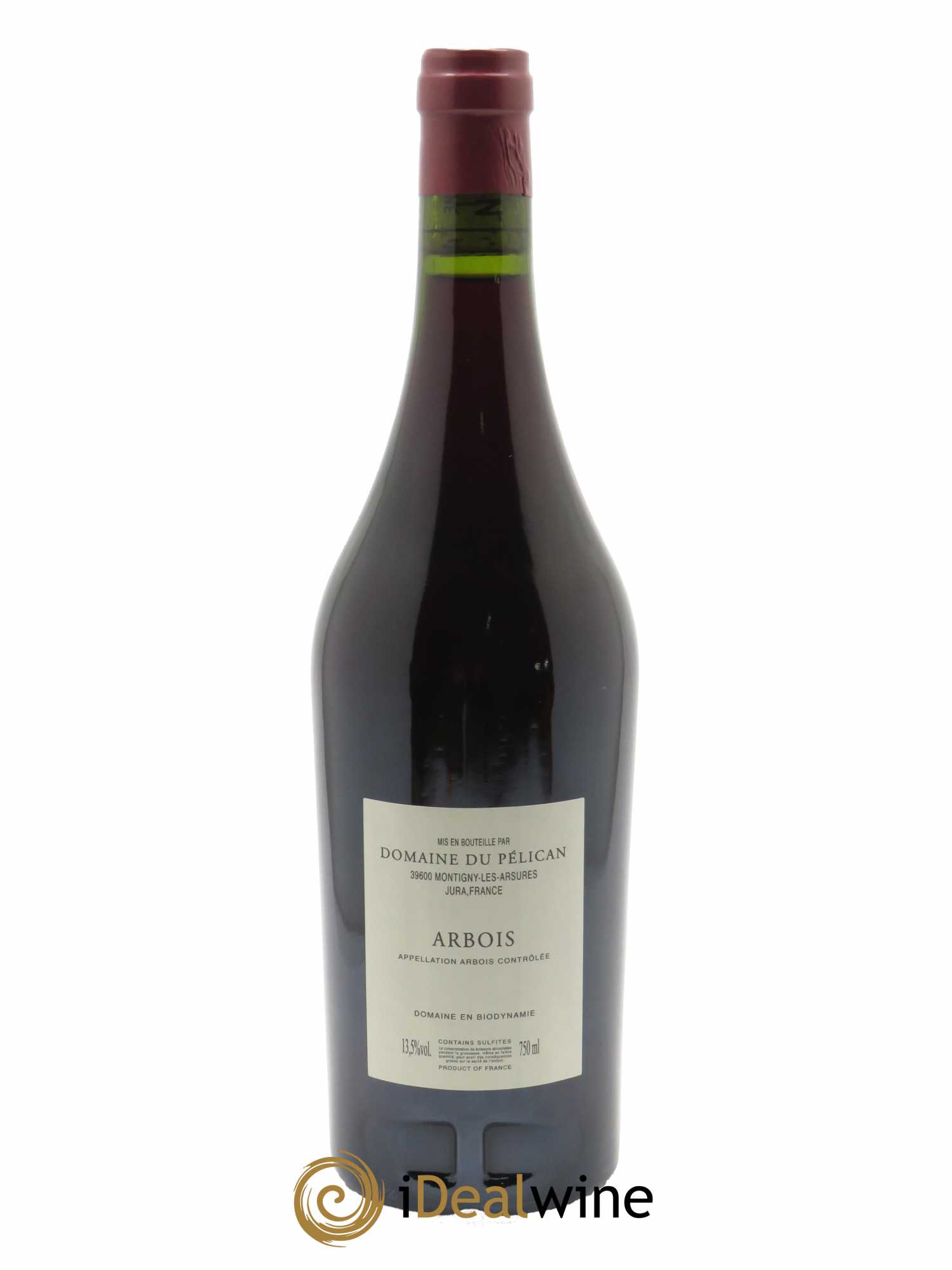 Arbois Trois cépages Pélican 2020 - Lot de 1 bouteille - 1