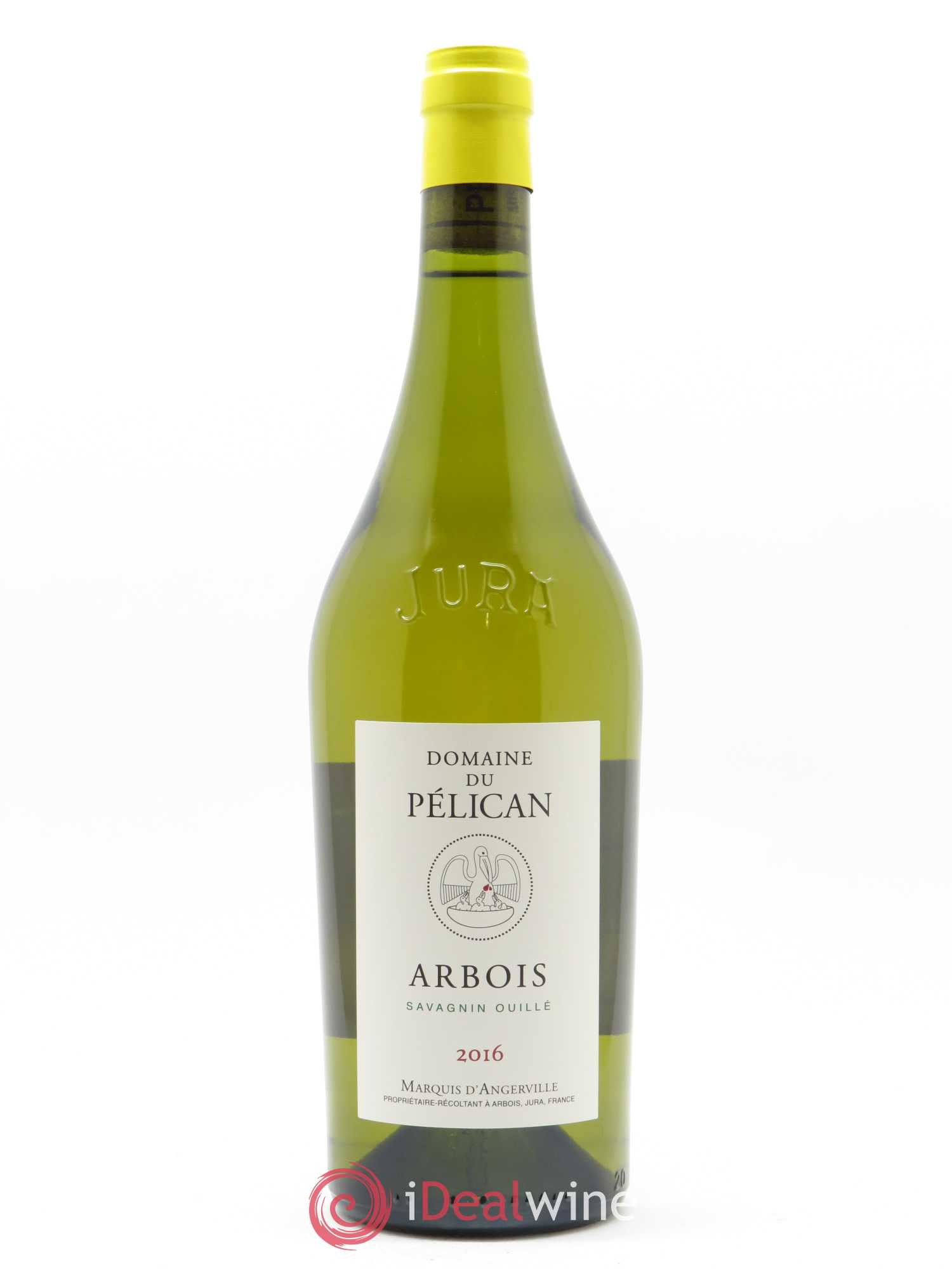 Arbois Savagnin ouillé Pélican 2016 - Lot de 1 bouteille - 0