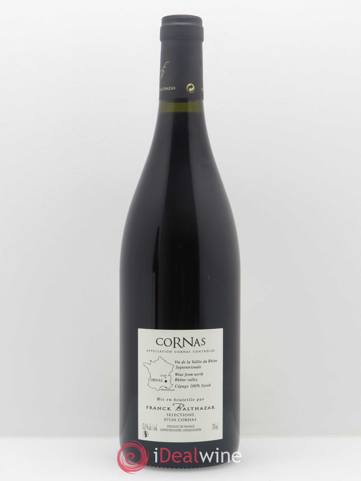 Cornas Chaillot Franck Balthazar (Domaine) 2017 - Lot de 1 bouteille - 1