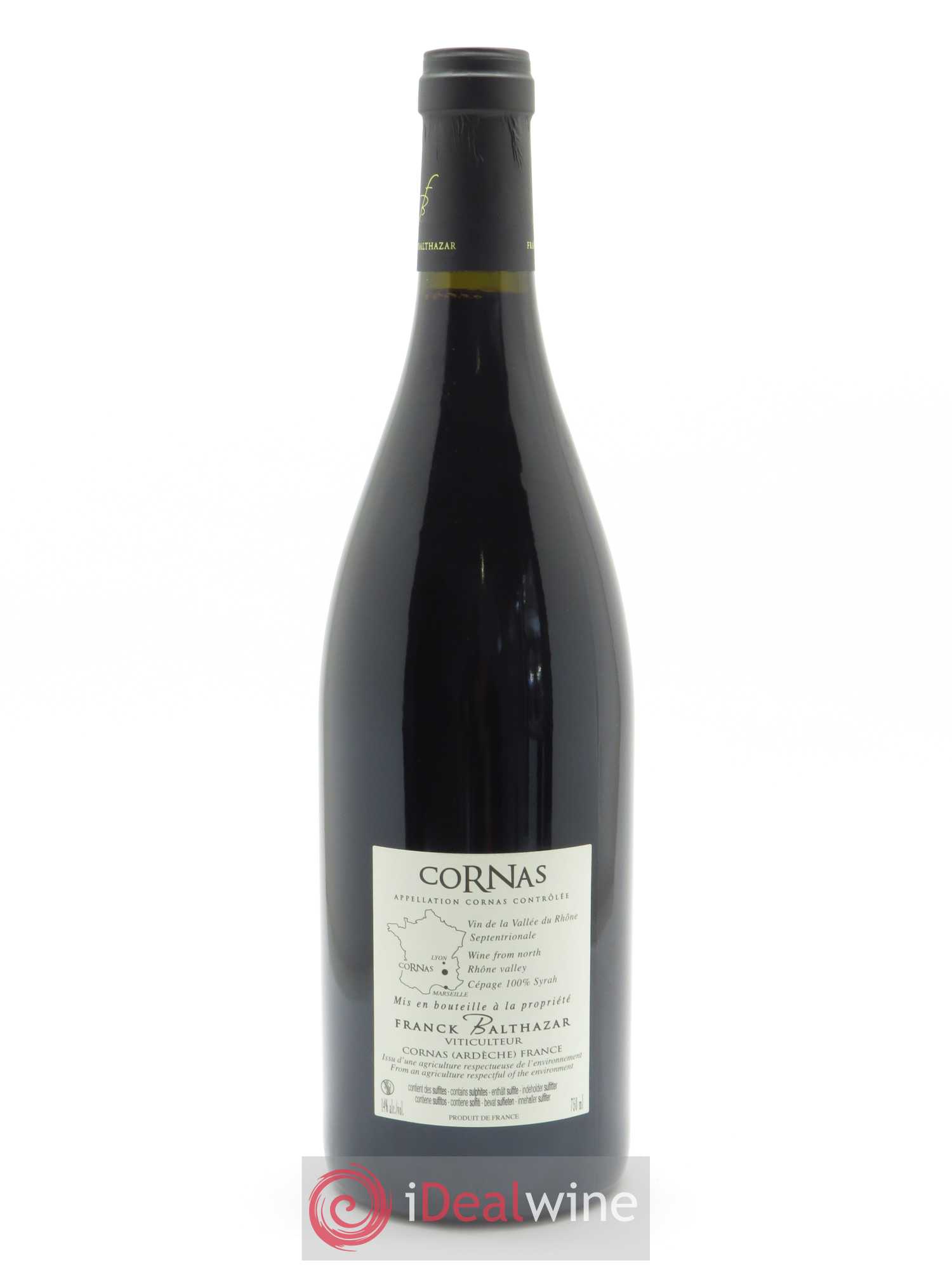 Cornas Cuvée Casimir Balthazar Franck Balthazar (Domaine) 2019 - Lot de 1 bouteille - 1