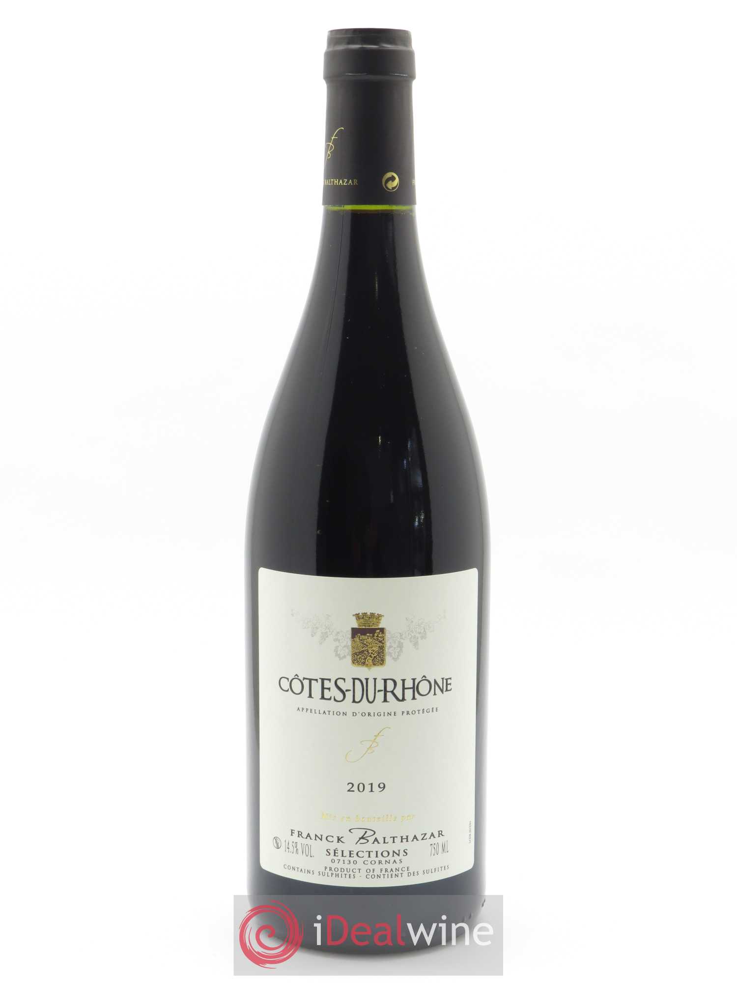 Côtes-du-Rhône Franck Balthazar (Domaine) 2019 - Lot de 1 bouteille - 0
