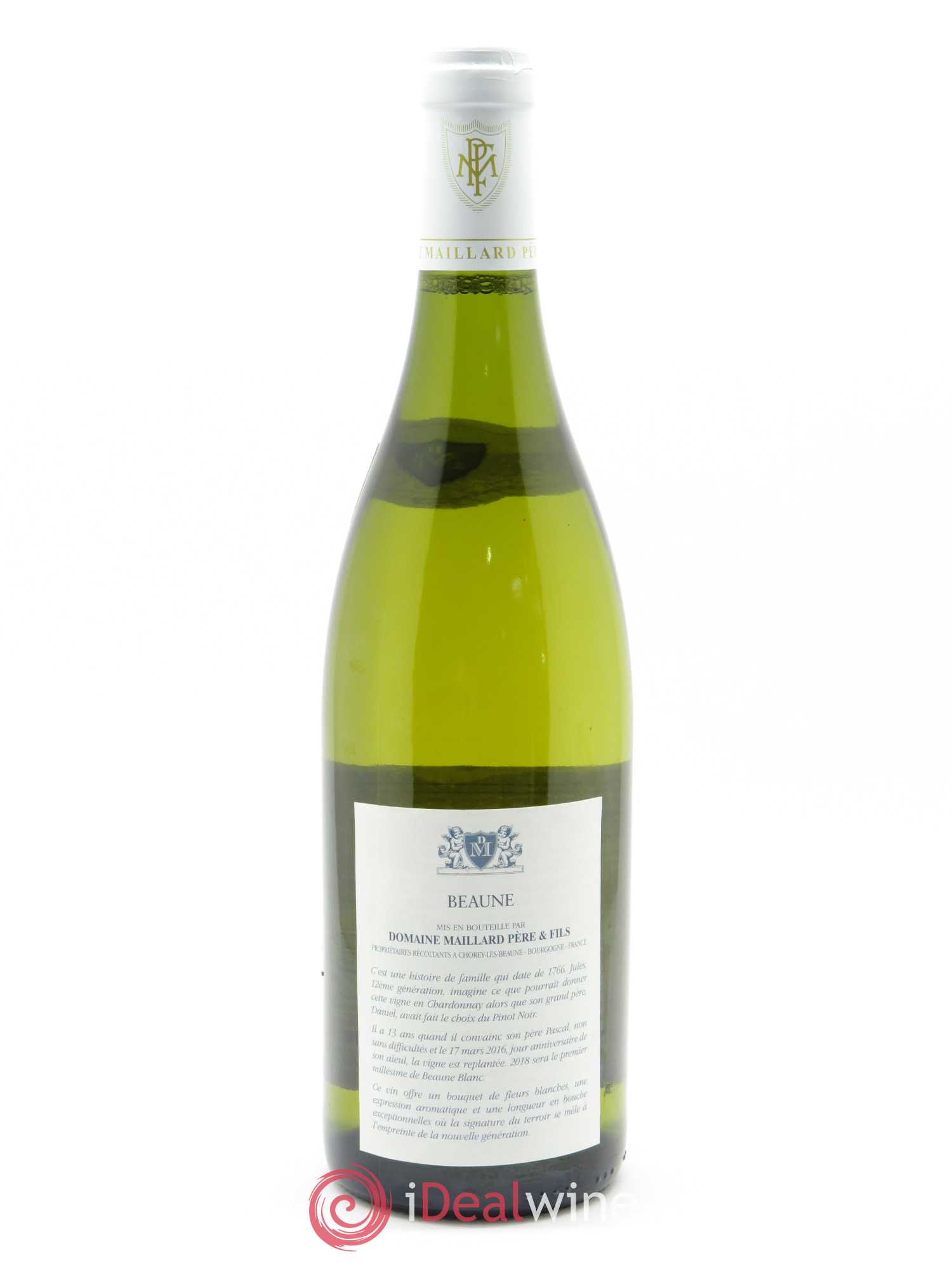 Beaune Cuvée Jules Maillard et Fils (Domaine) 2018 - Lot de 1 bouteille - 1