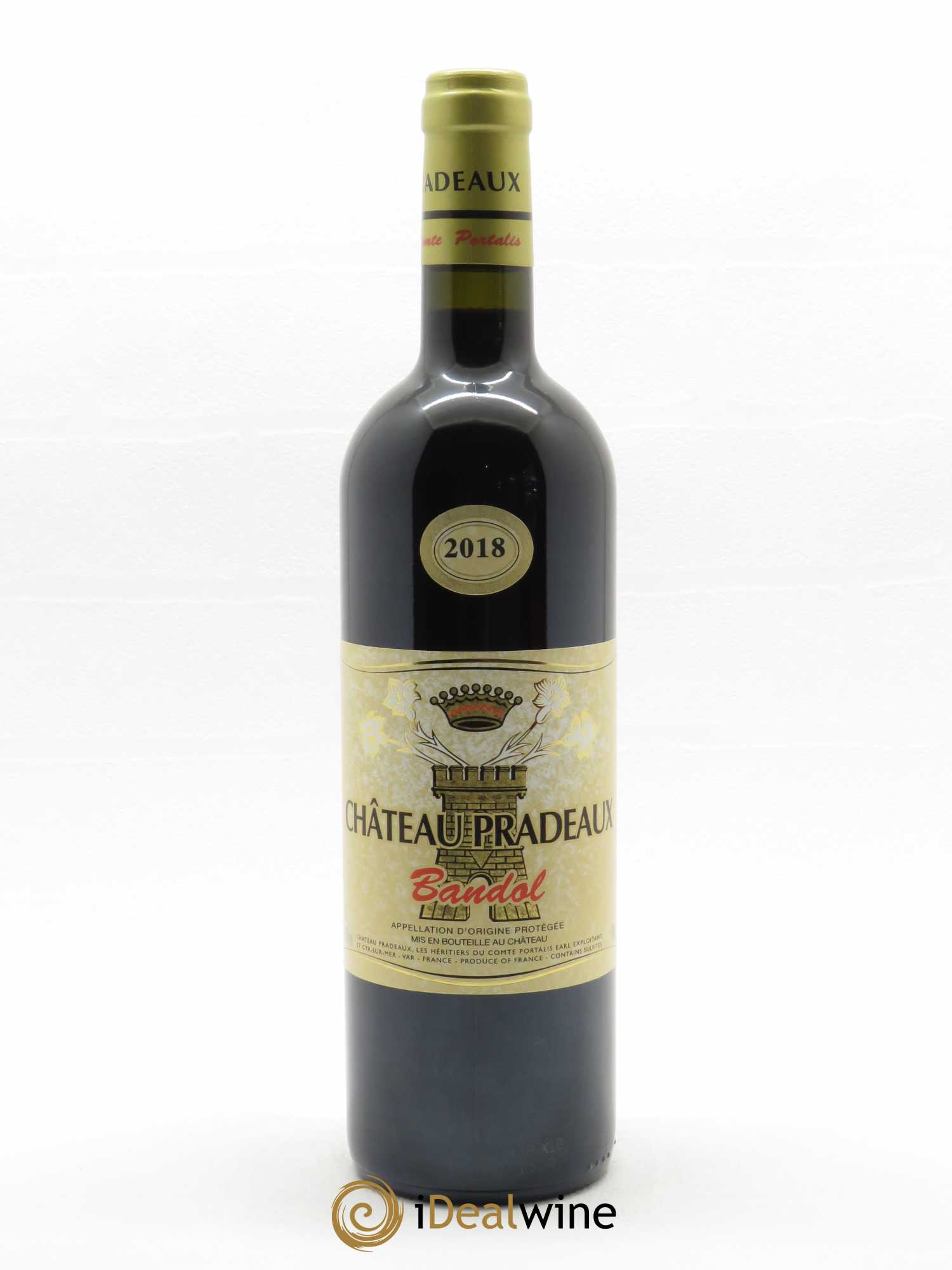 Bandol Château Pradeaux Famille Portalis 2018 - Lot of 1 bottle - 0