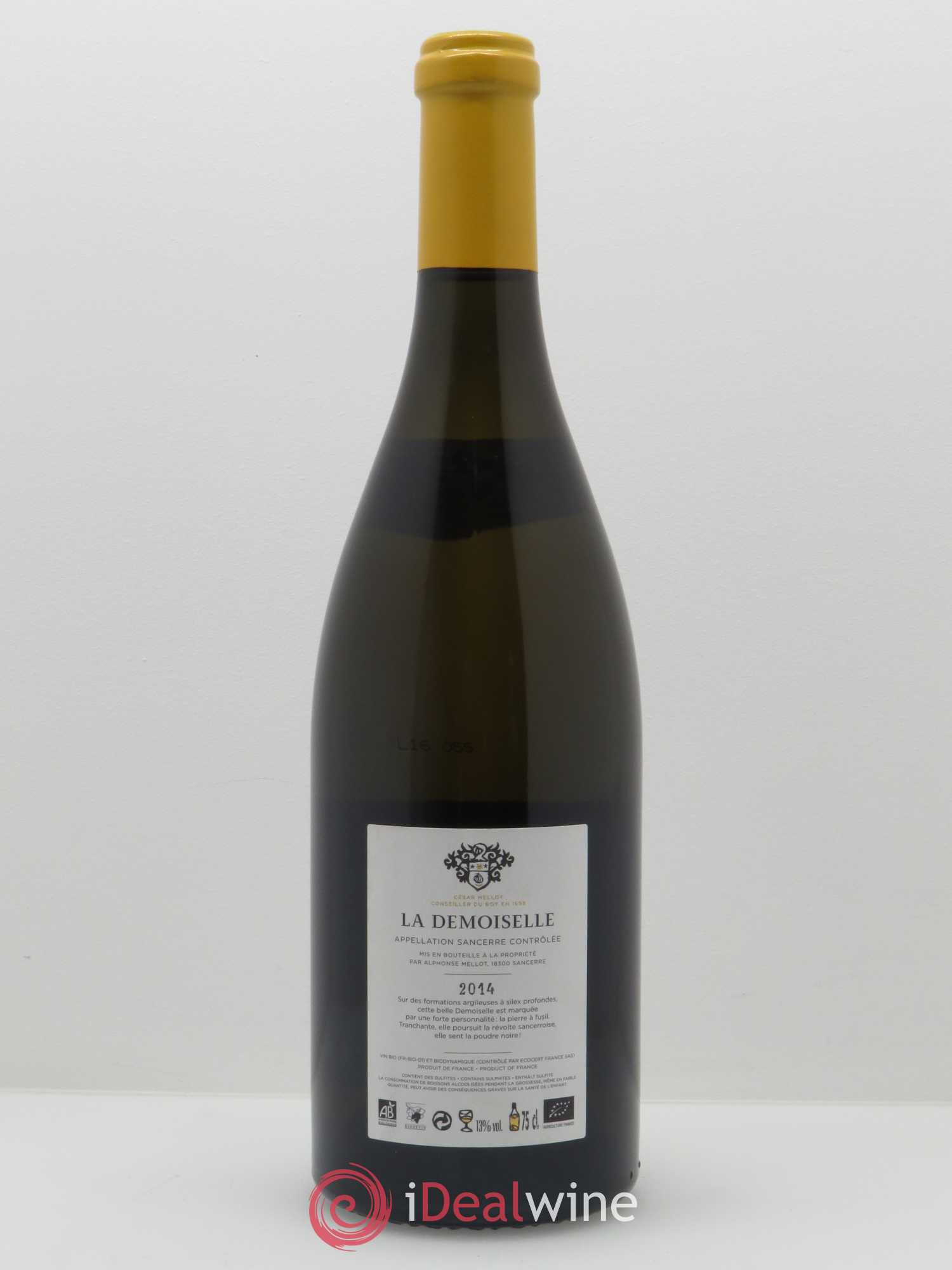 Sancerre La Demoiselle Alphonse Mellot 2014 - Lot de 1 bouteille - 1