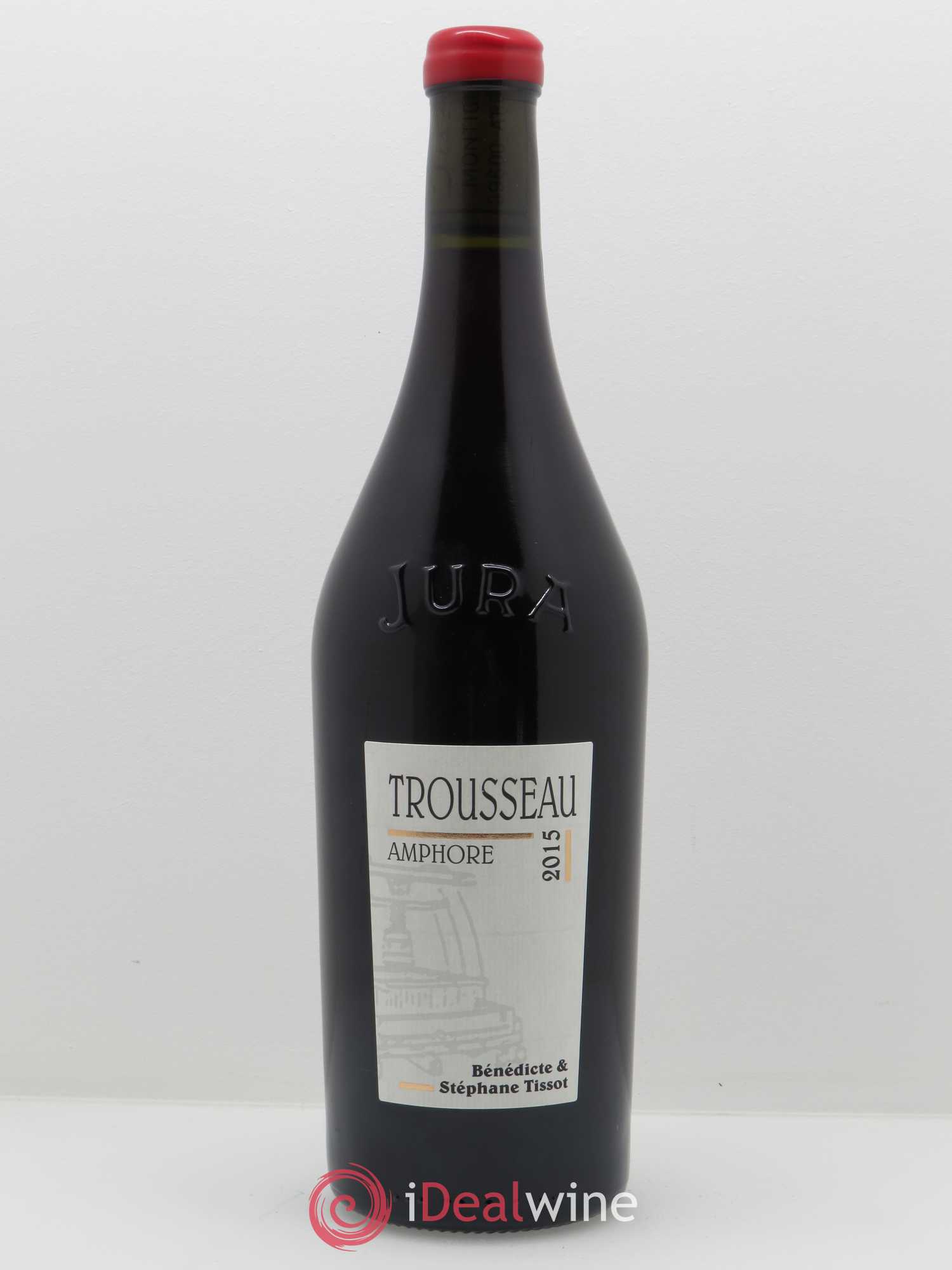 Arbois Trousseau Amphore Bénédicte et Stéphane Tissot 2015 - Lot de 1 bouteille - 0
