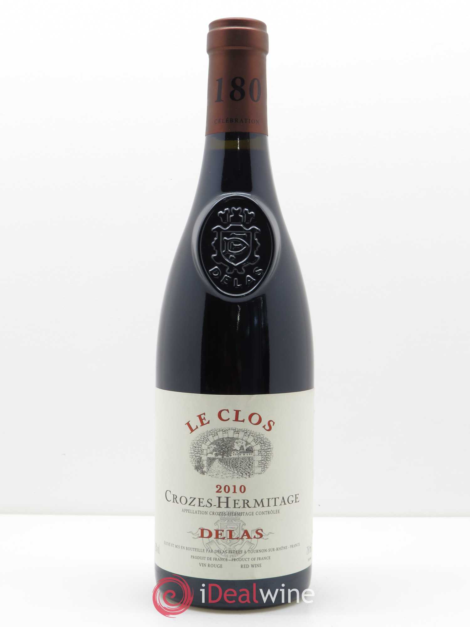 Crozes-Hermitage Le Clos Delas Frères 2010 - Lot de 1 bouteille - 0
