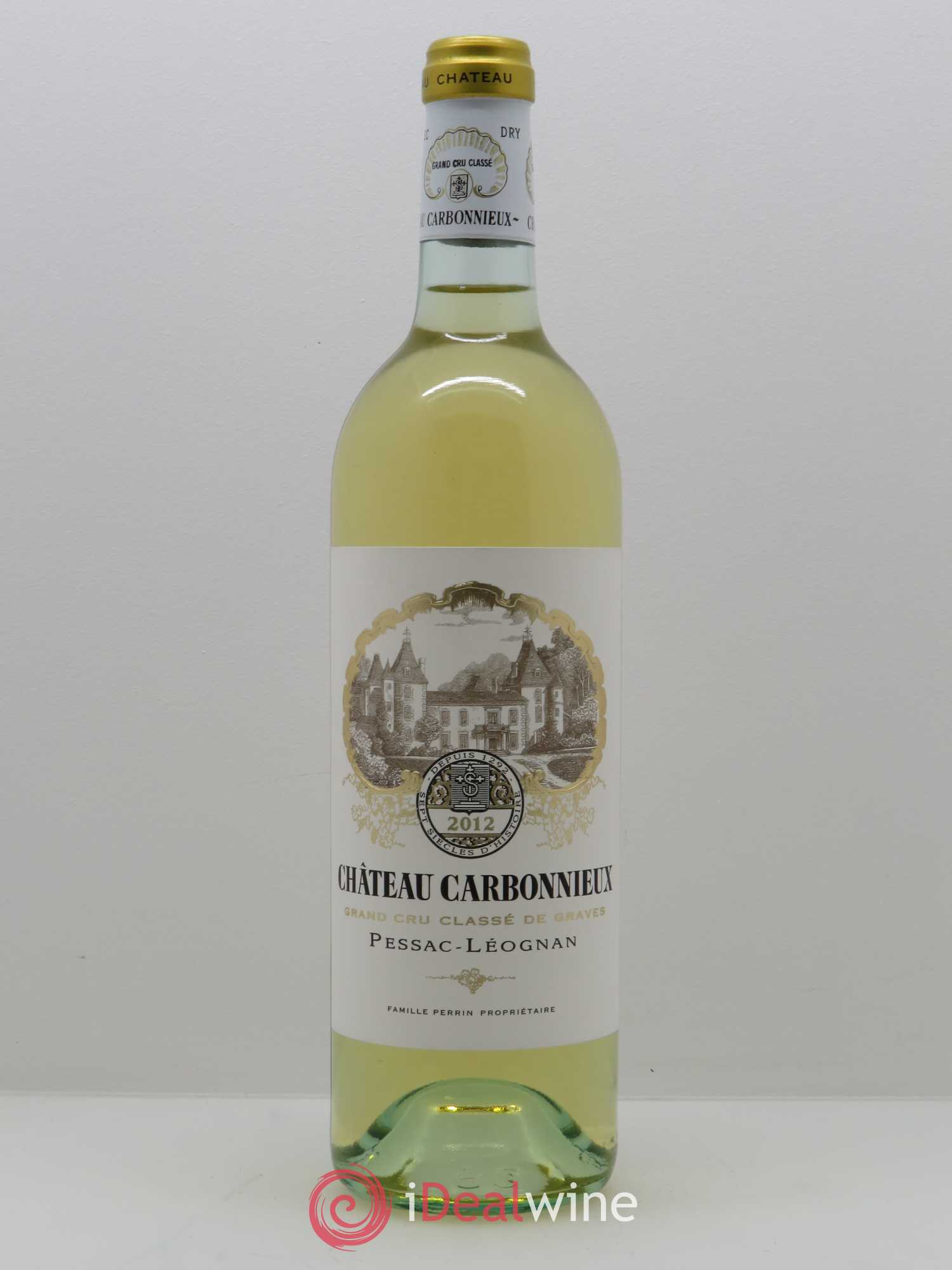 Château Carbonnieux Cru Classé de Graves 2012 - Lot de 1 bouteille - 0
