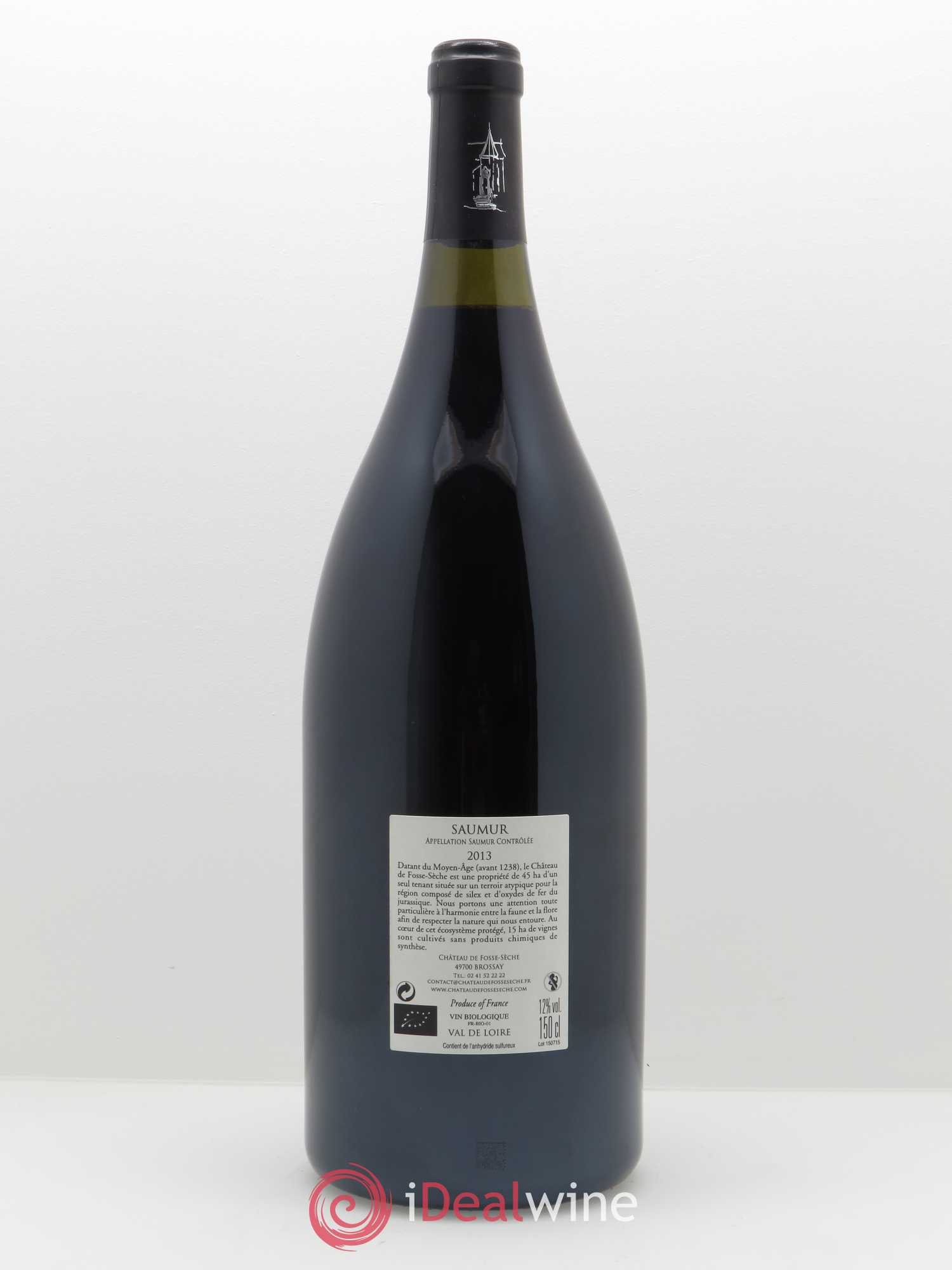 Saumur Eolithe Château de Fosse-Sèche 2013 - Lot de 1 magnum - 1