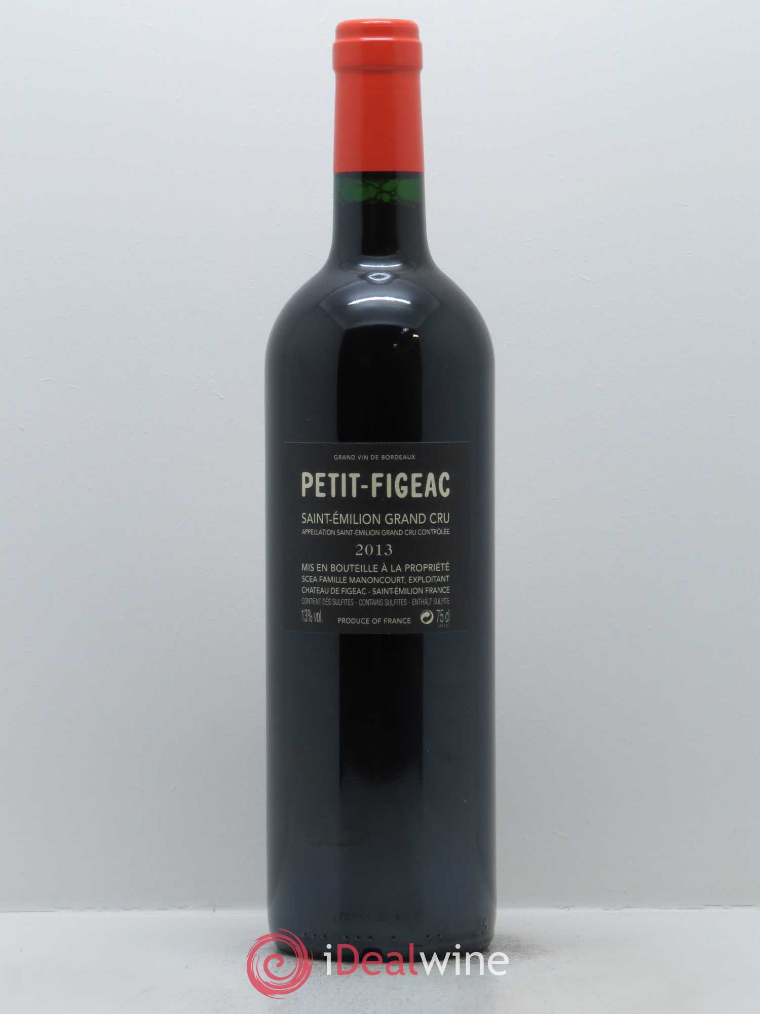 Petit Figeac 2013 - Lot de 1 bouteille - 1