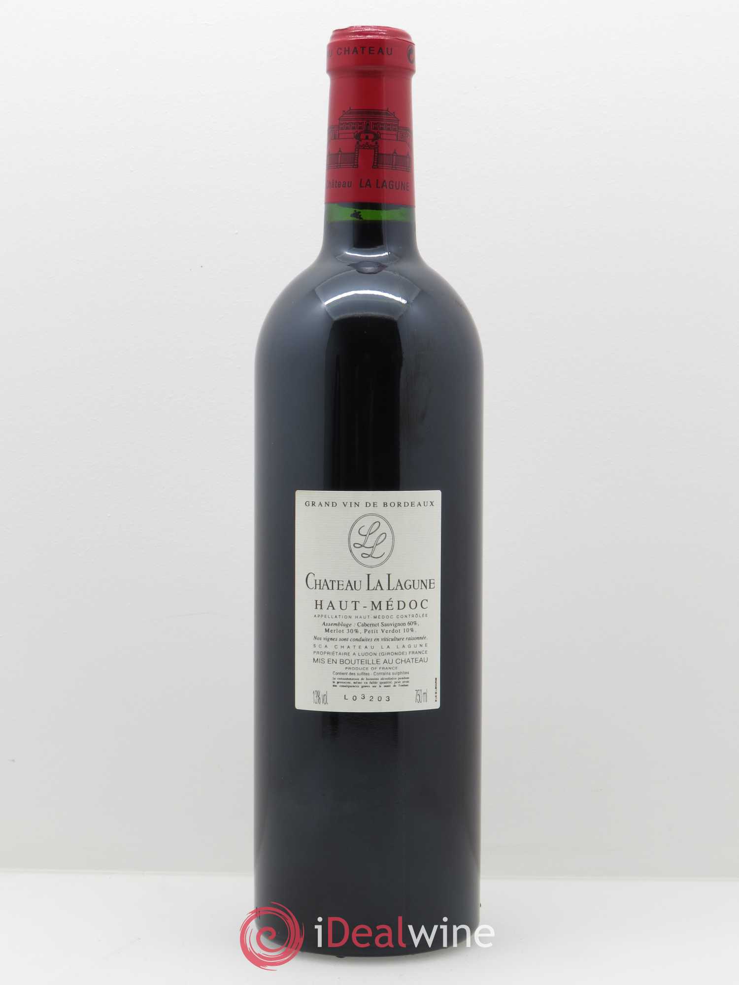 Château la Lagune 3ème Grand Cru Classé 2008 - Lot de 1 bouteille - 1