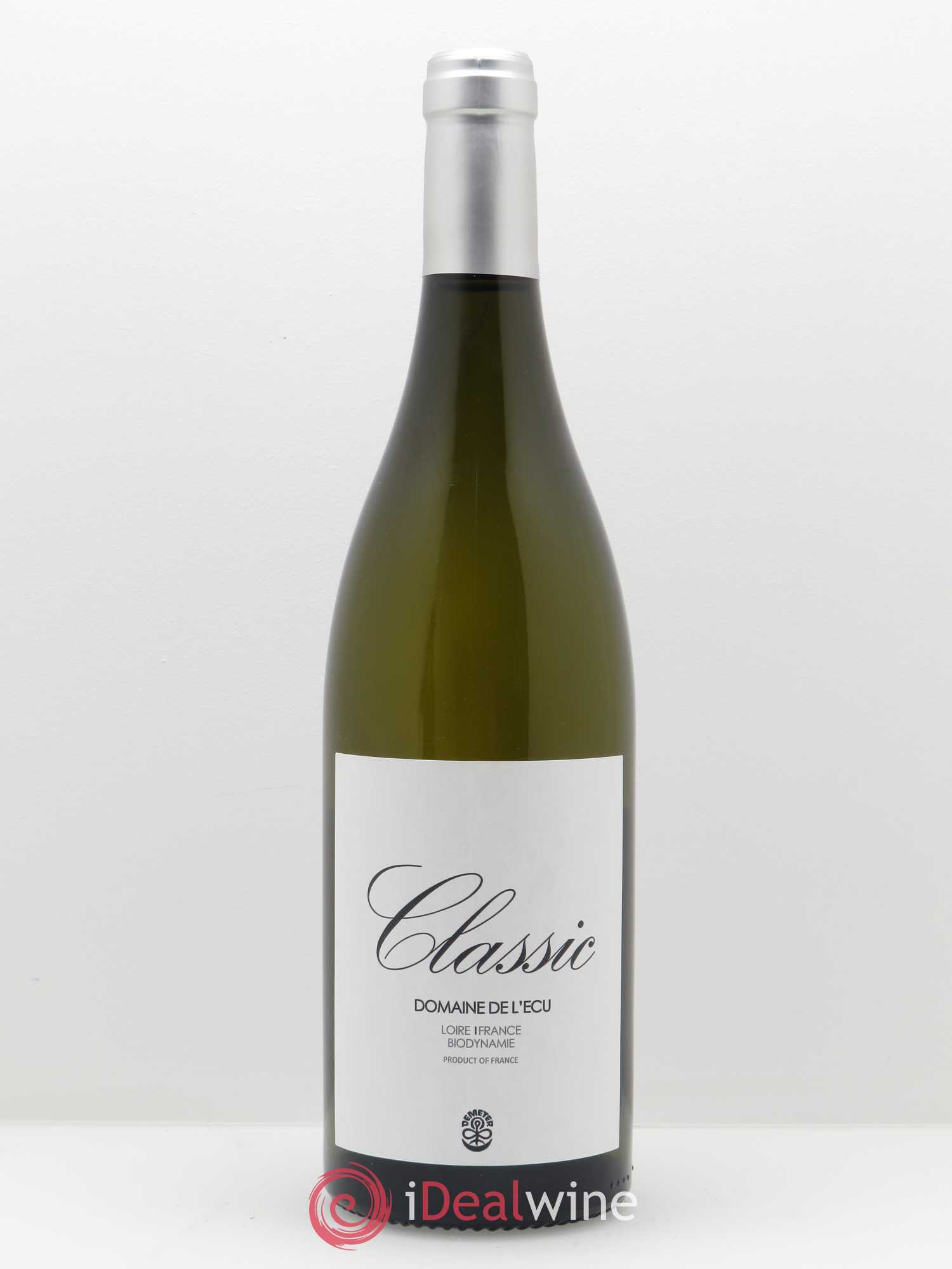 Vin de France (anciennement Muscadet-Sèvre-et-Maine) Classic Domaine de L'Ecu 2015 - Lot de 1 bouteille - 0