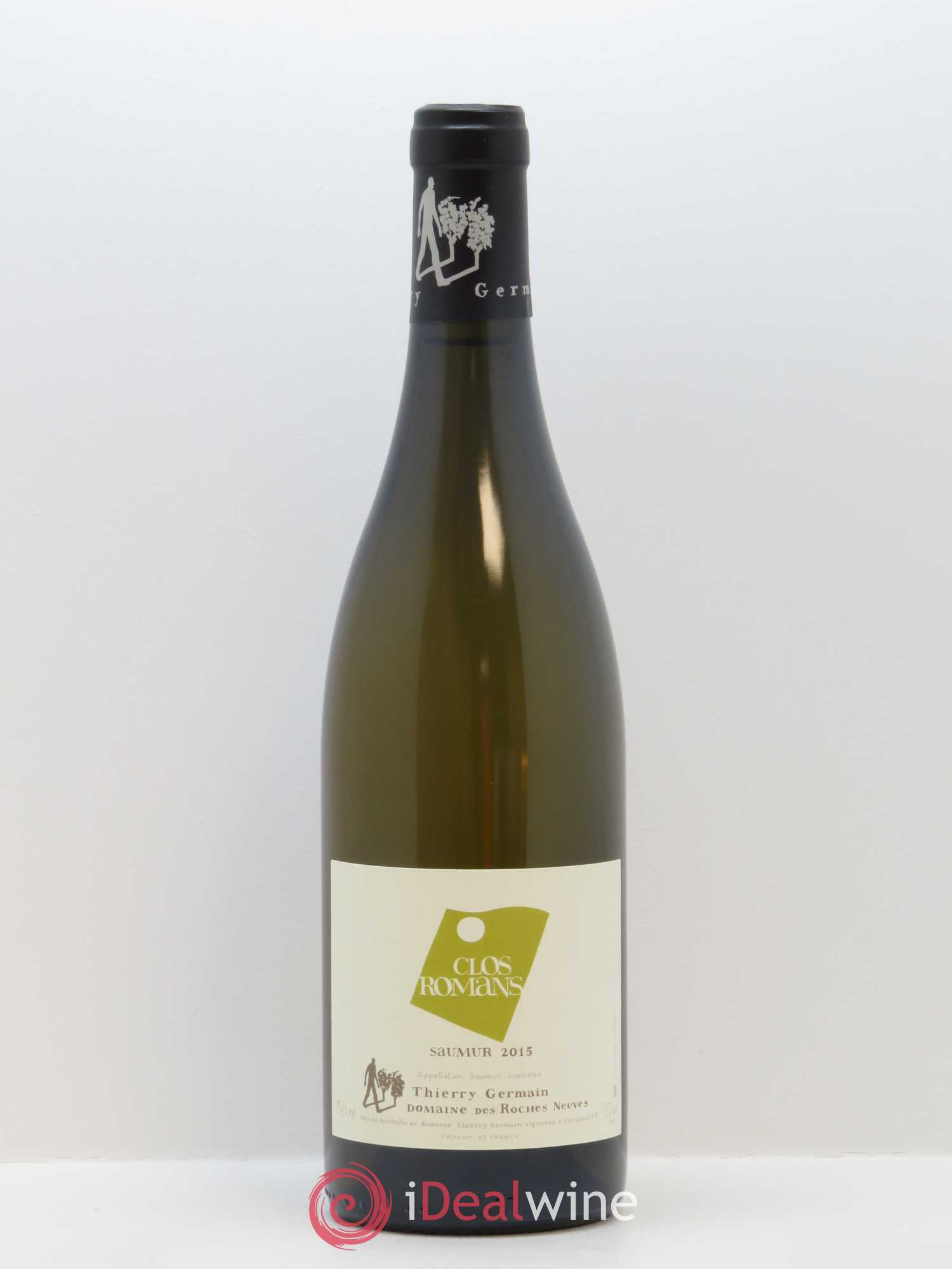 Saumur Clos Romans Domaine des Roches Neuves - Thierry Germain 2015 - Lot de 1 bouteille - 0