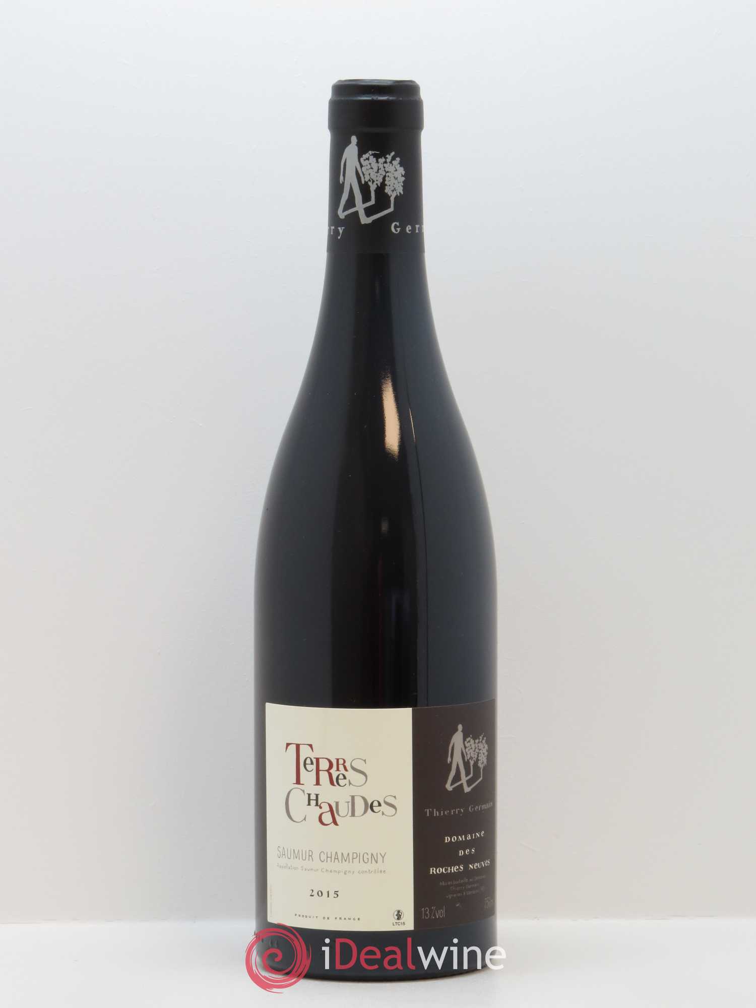 Saumur-Champigny Terres Chaudes Domaine des Roches Neuves - Thierry Germain 2015 - Lot de 1 bouteille - 0
