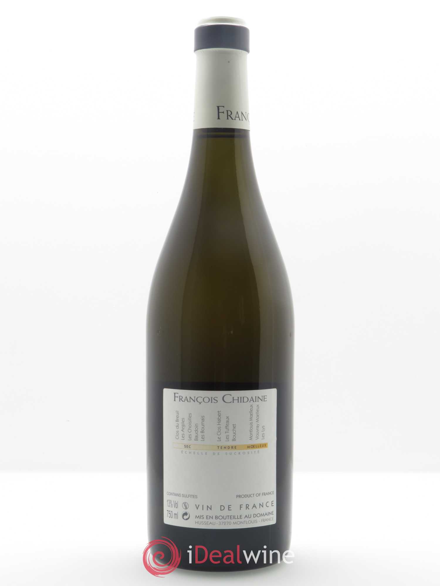 Vin de France Bouchet François Chidaine 2015 - Lot de 1 bouteille - 1