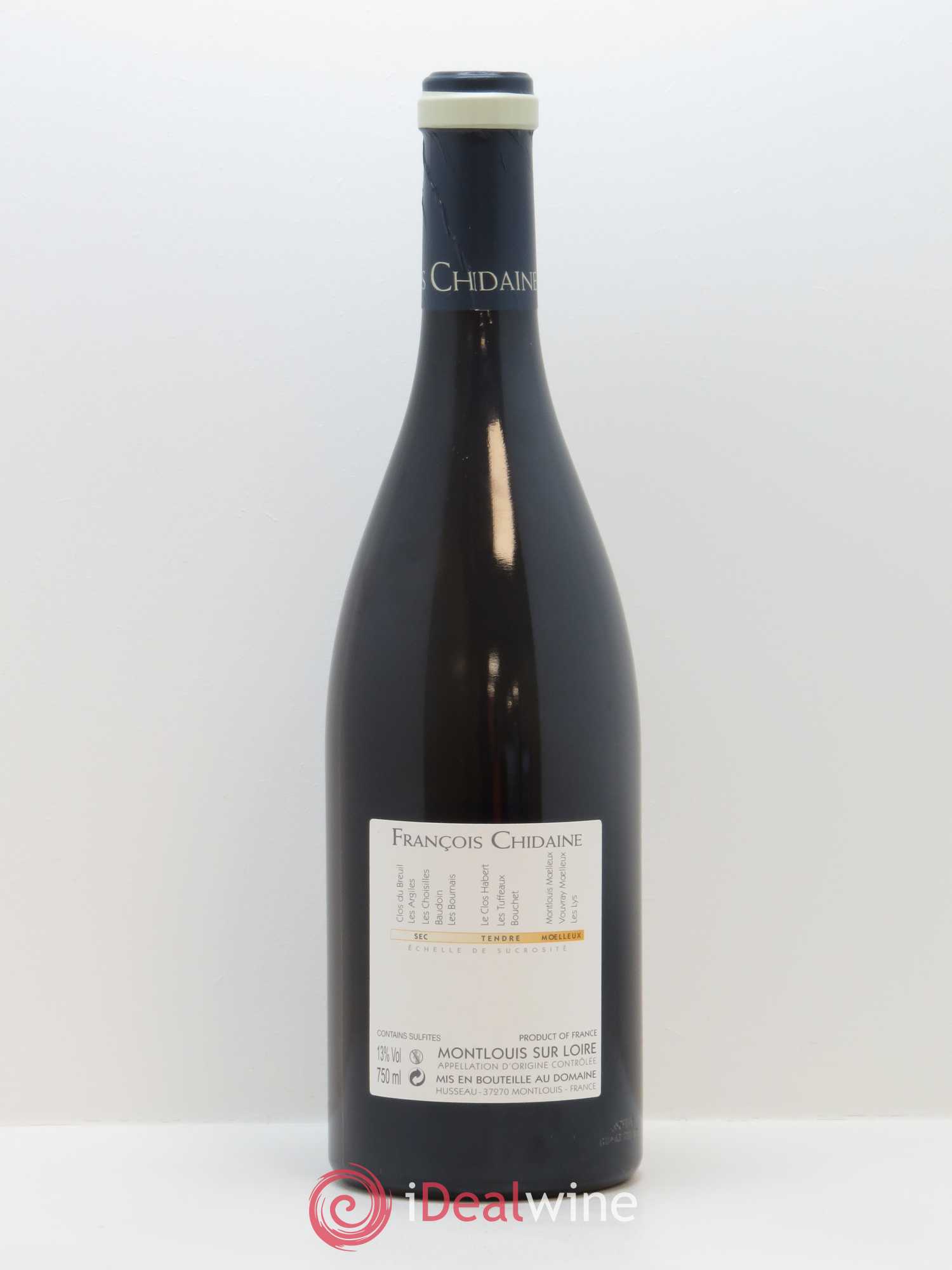 Montlouis-sur-Loire Les Bournais Franc de Pied François Chidaine 2015 - Lot de 1 bouteille - 1