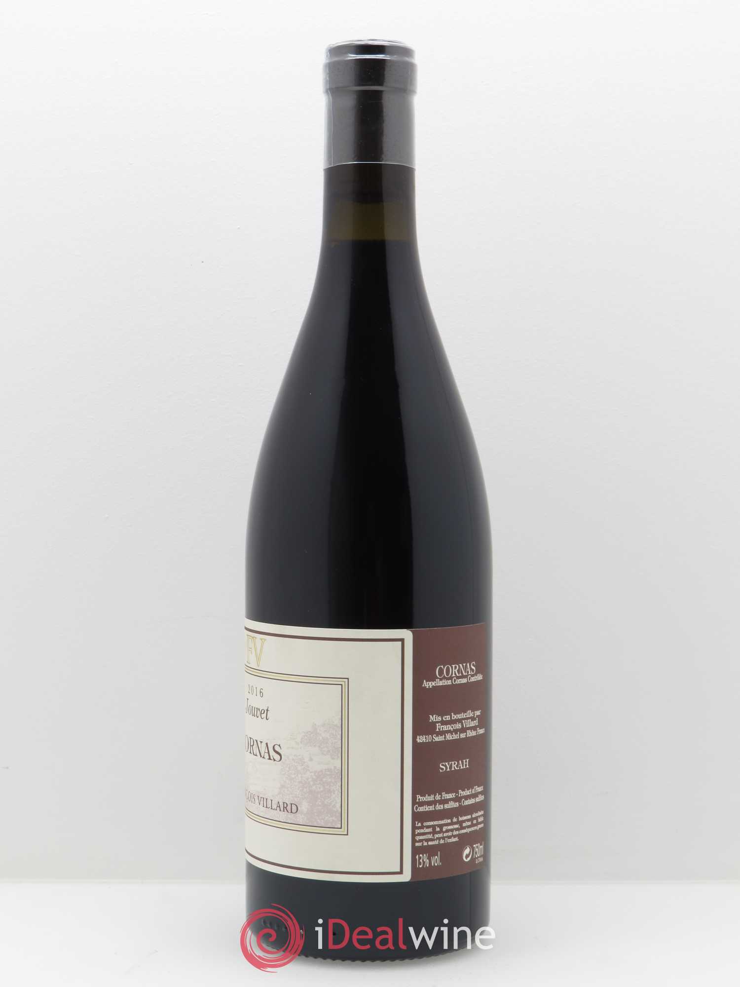 Cornas Jouvet François Villard 2016 - Lot de 1 bouteille - 1