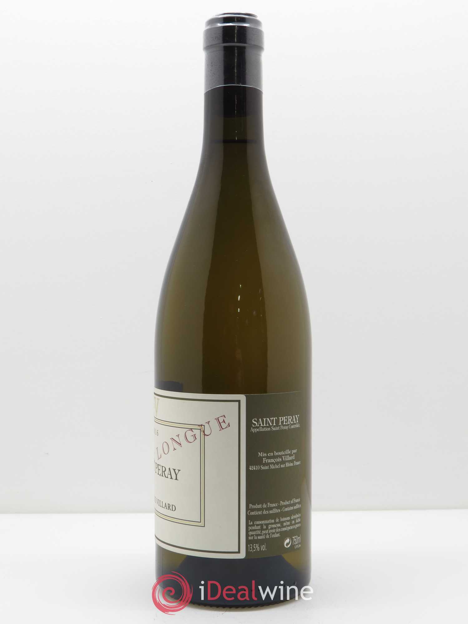 Saint-Péray Version Longue François Villard 2016 - Lot de 1 bouteille - 1