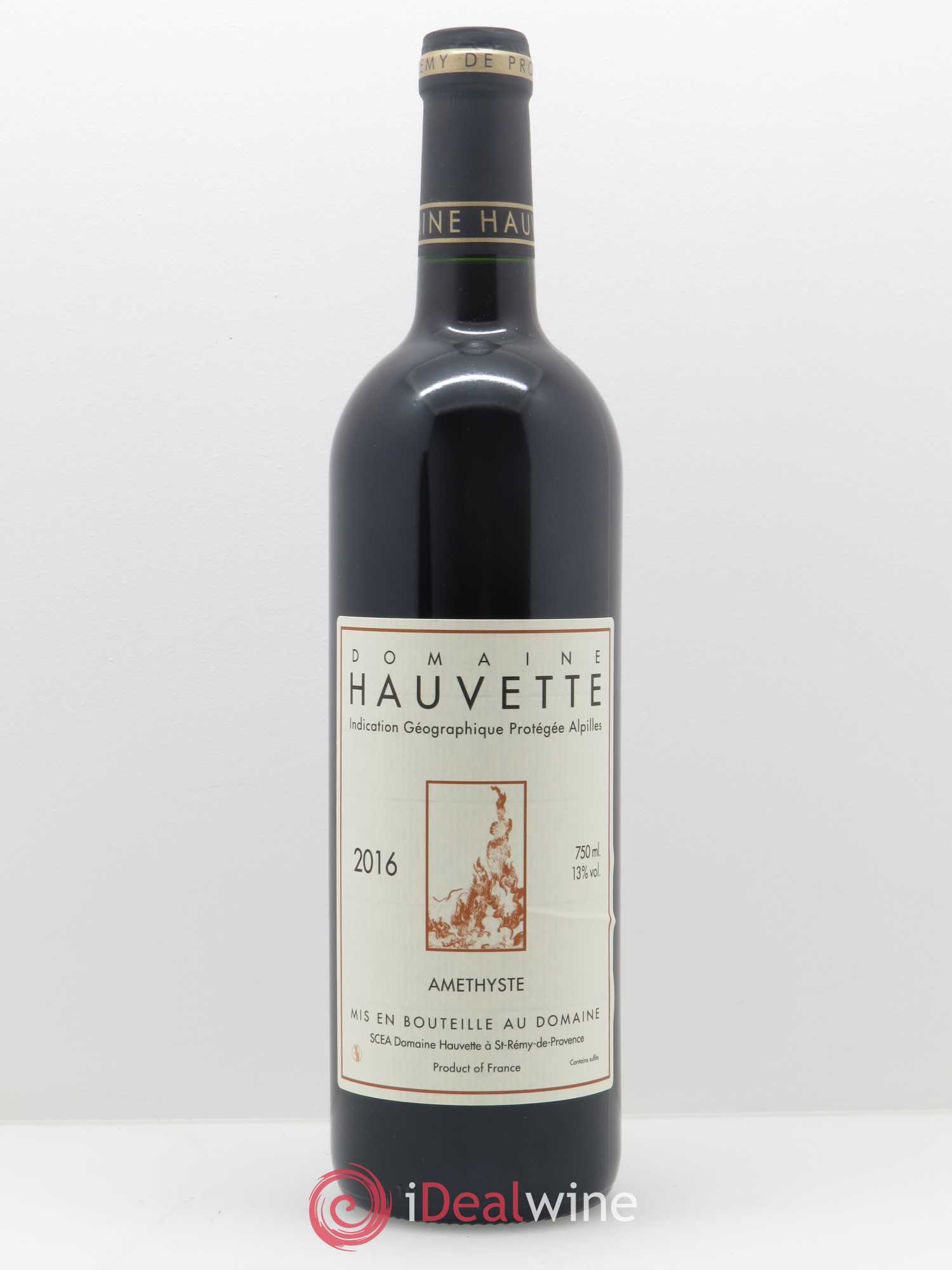Alpilles Améthyste Hauvette (Domaine) 2016 - Lot de 1 bouteille - 0