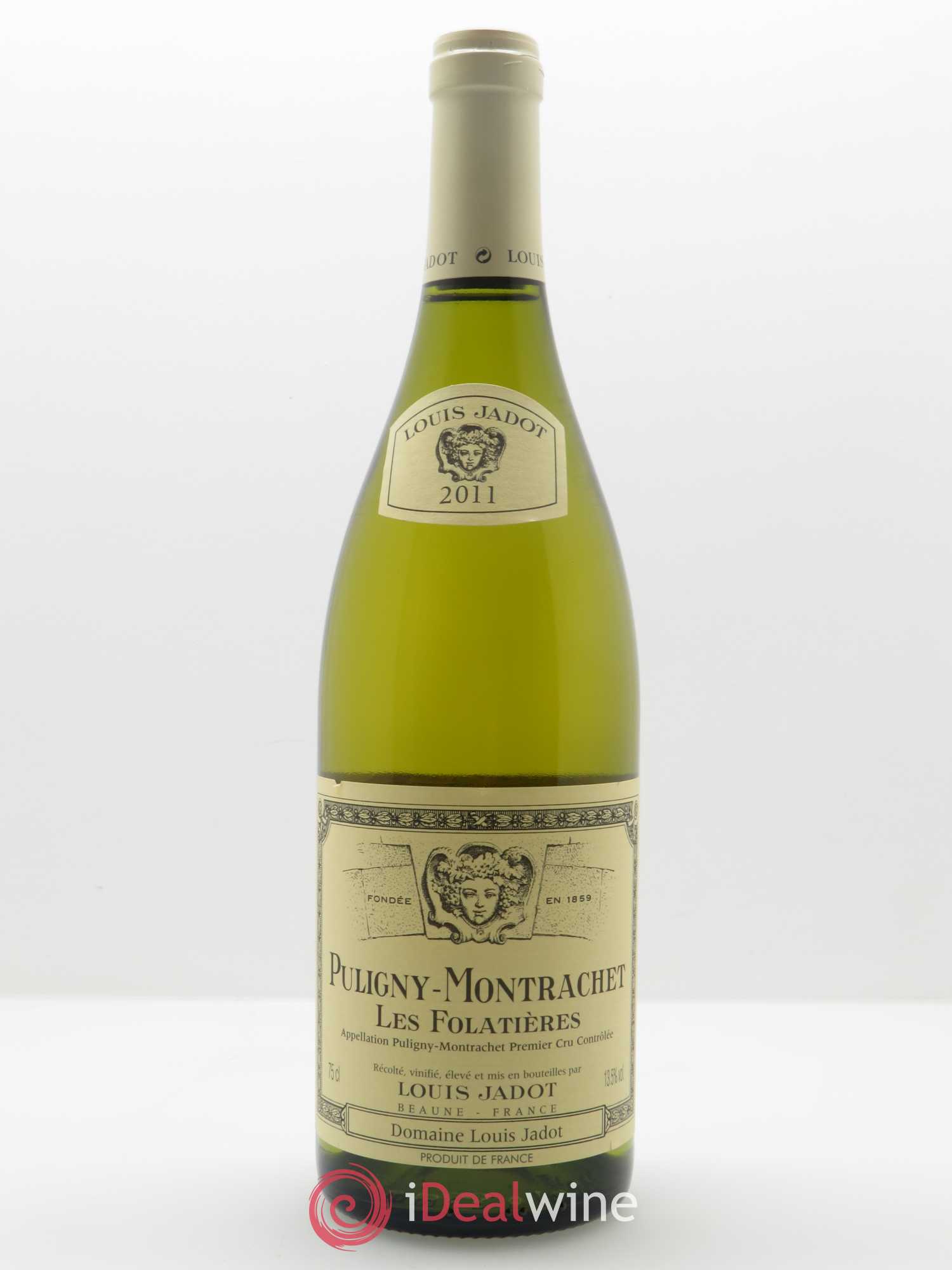 Puligny-Montrachet 1er Cru Les Folatières Domaine Louis Jadot 2011 - Lot de 1 bouteille - 0