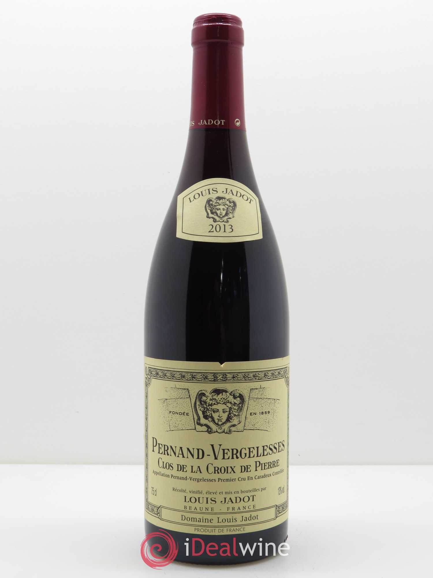Pernand-Vergelesses 1er Cru En Caradeux Clos de la Croix de Pierre Héritiers Louis Jadot (Domaine des) - Louis Jadot 2013 - Lot de 1 bouteille - 0