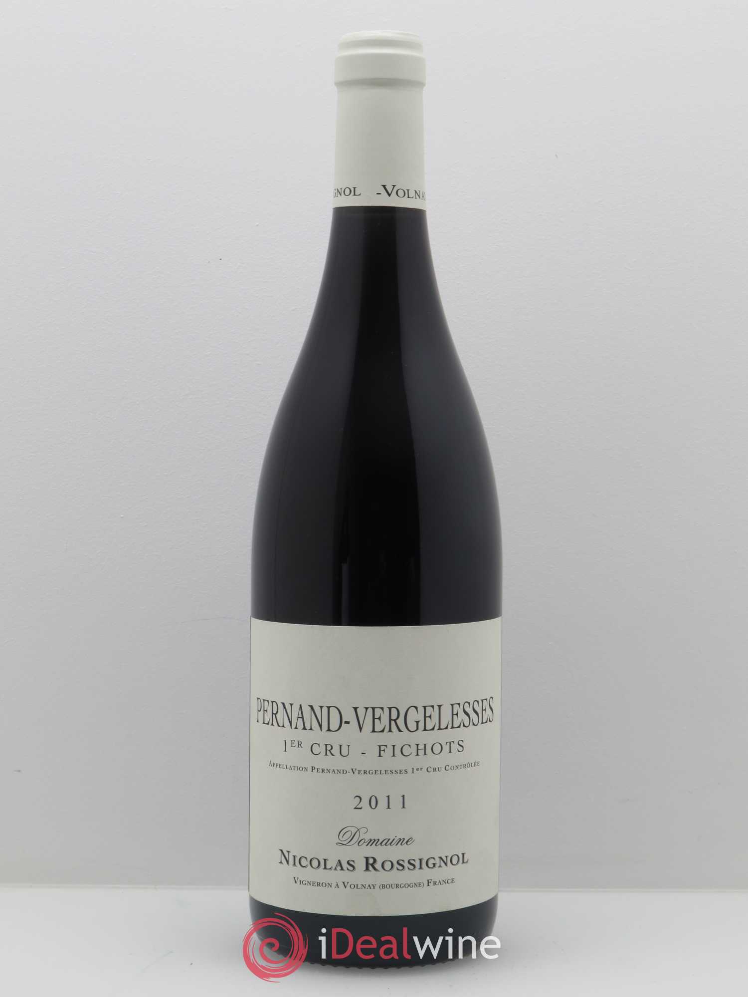 Pernand-Vergelesses 1er Cru Les Fichots Nicolas Rossignol 2011 - Lot de 1 bouteille - 0