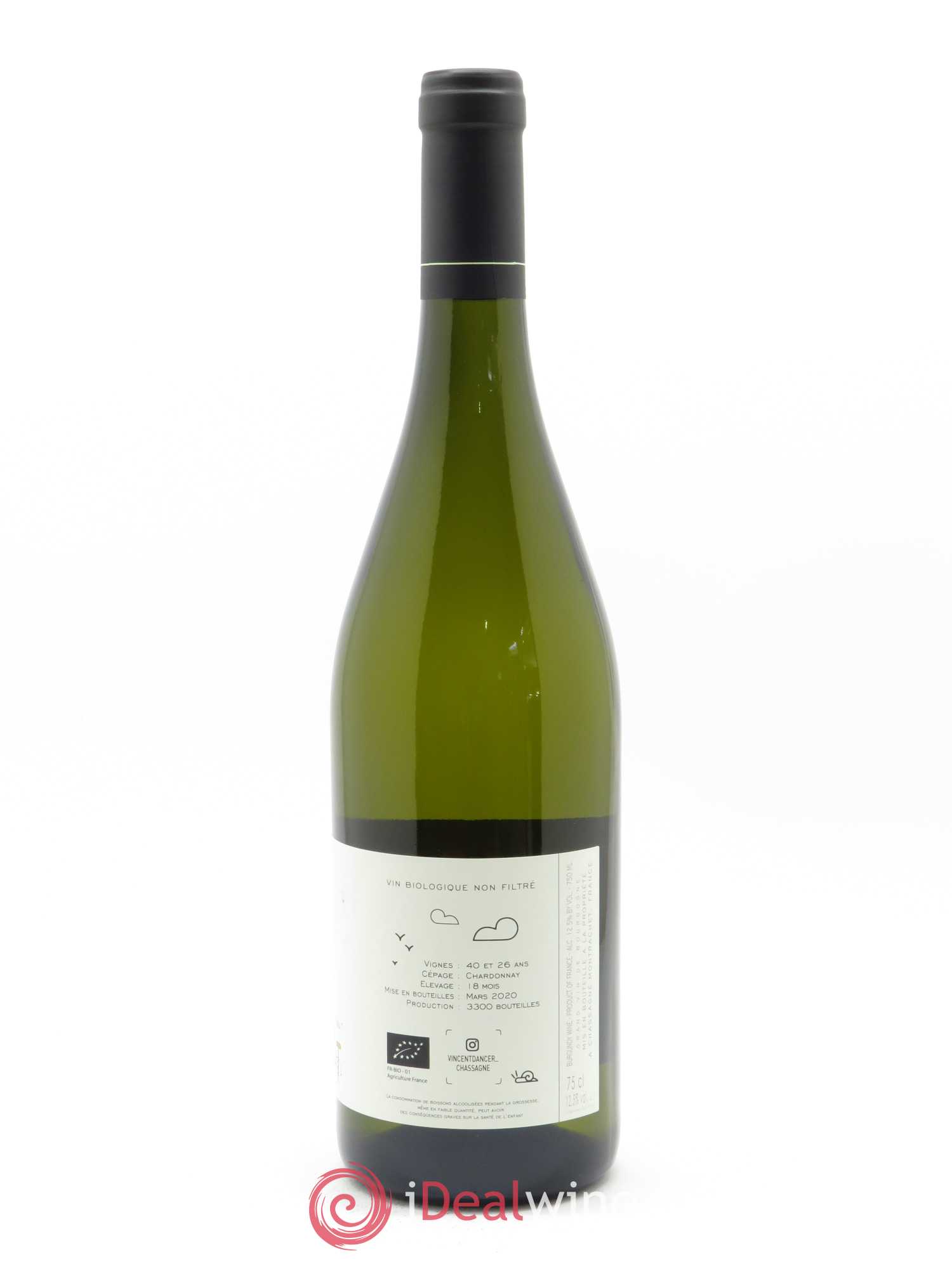 Chassagne-Montrachet 1er Cru La Romanée Vincent Dancer 2018 - Lot de 1 bouteille - 1