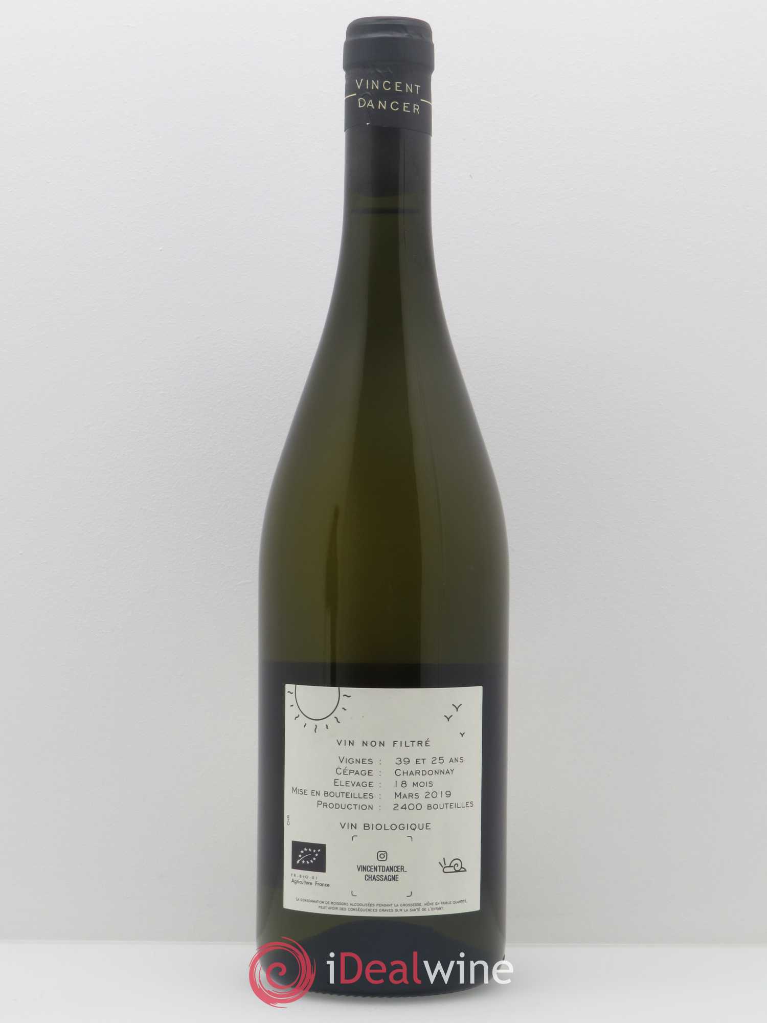 Chassagne-Montrachet 1er Cru La Romanée Vincent Dancer 2017 - Lot de 1 bouteille - 1
