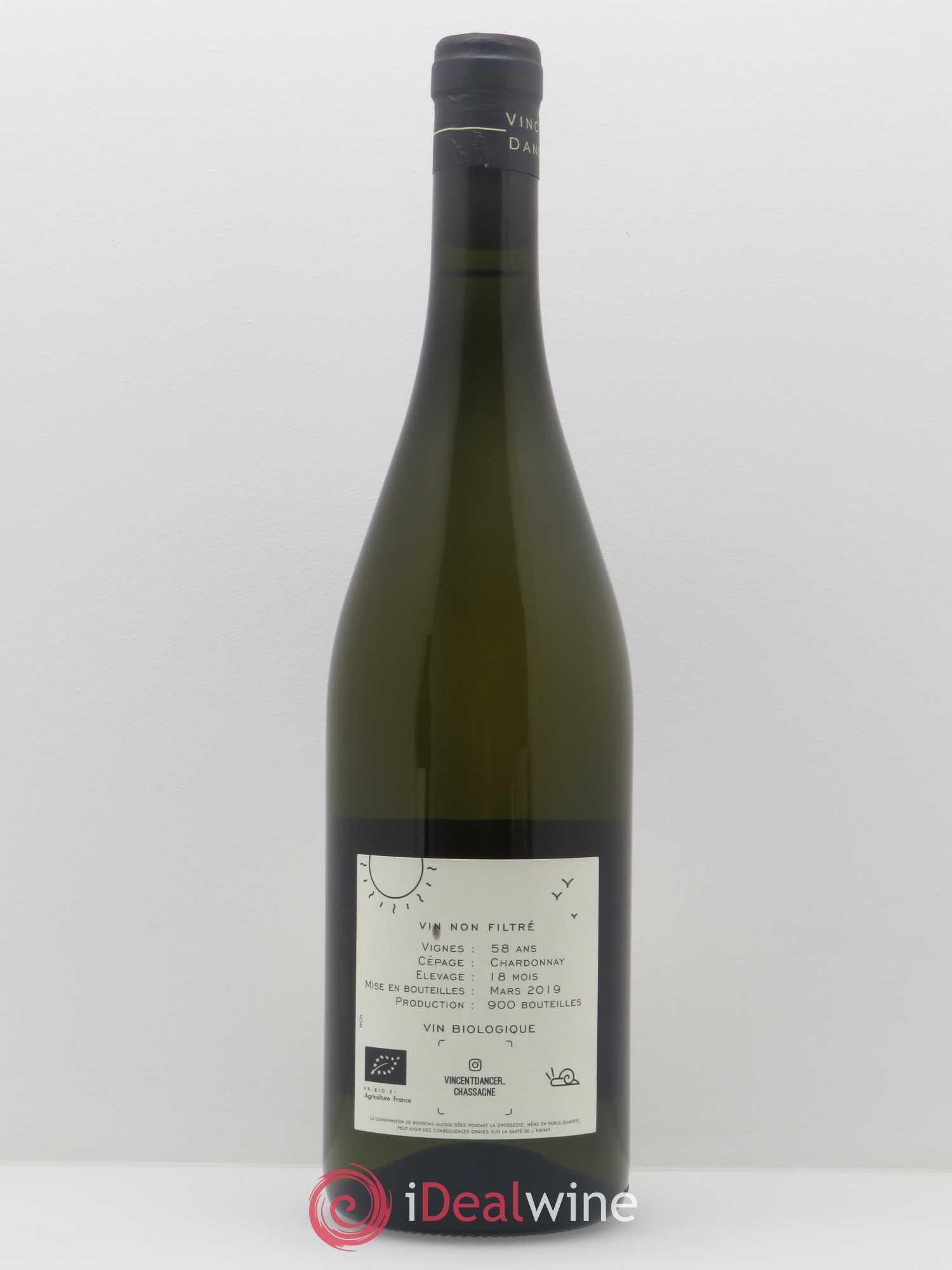 Meursault Les Grands Charrons Vincent Dancer 2017 - Lot de 1 bouteille - 1