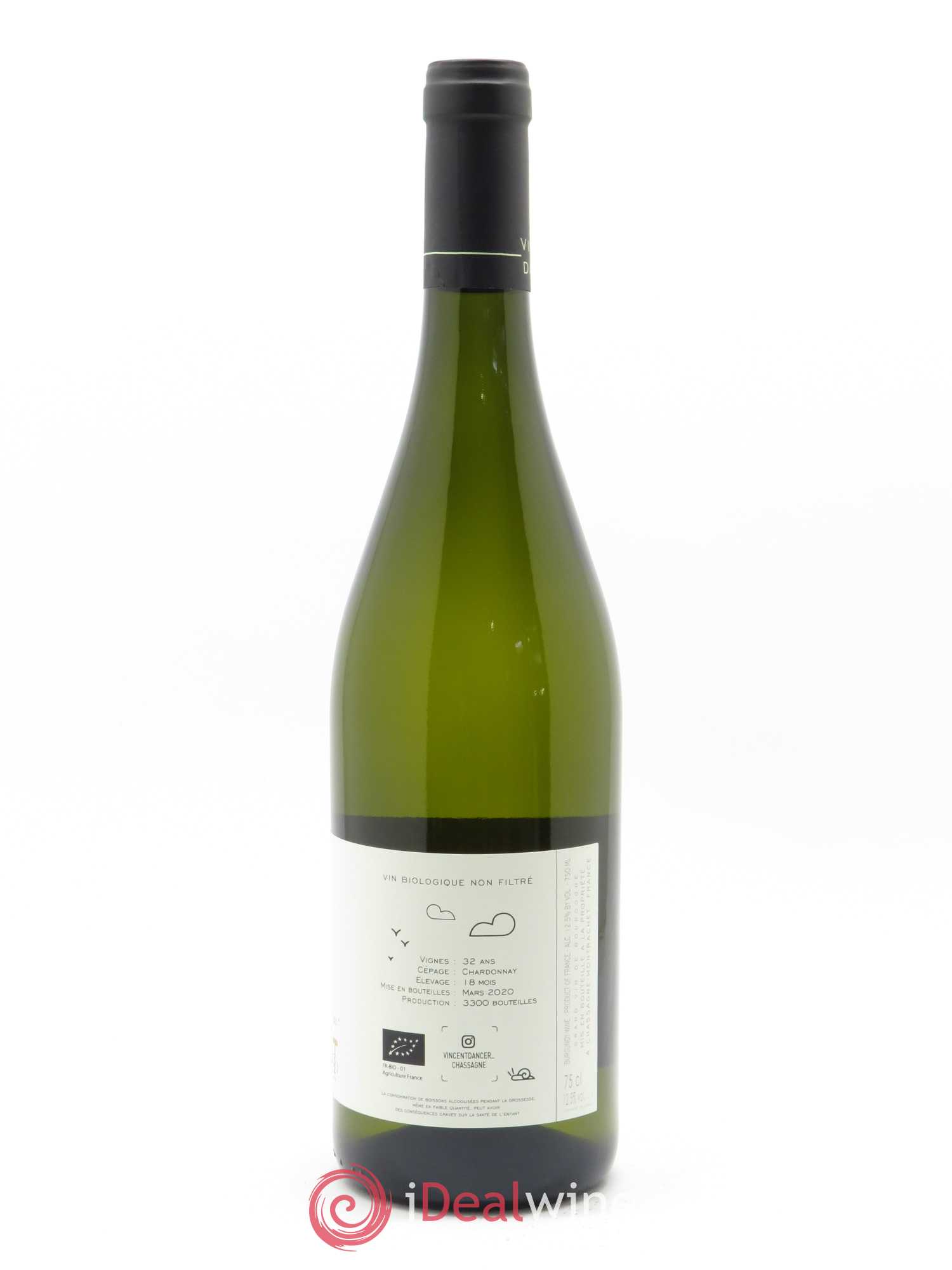 Meursault Les Corbins Vincent Dancer 2018 - Lot de 1 bouteille - 1