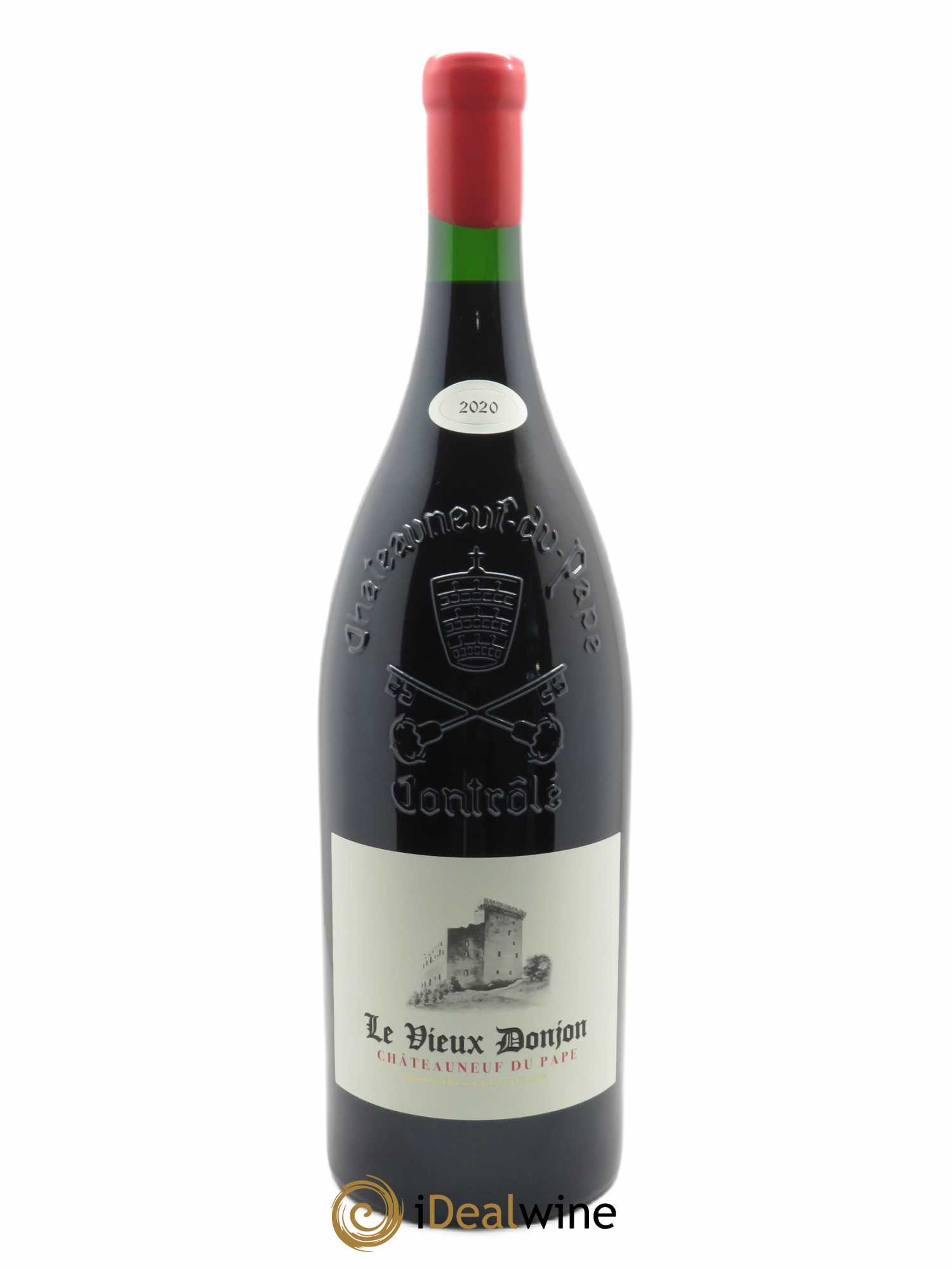 Châteauneuf-du-Pape Le Vieux Donjon Michel Lucien  2020 - Lot of 1 double magnum - 1