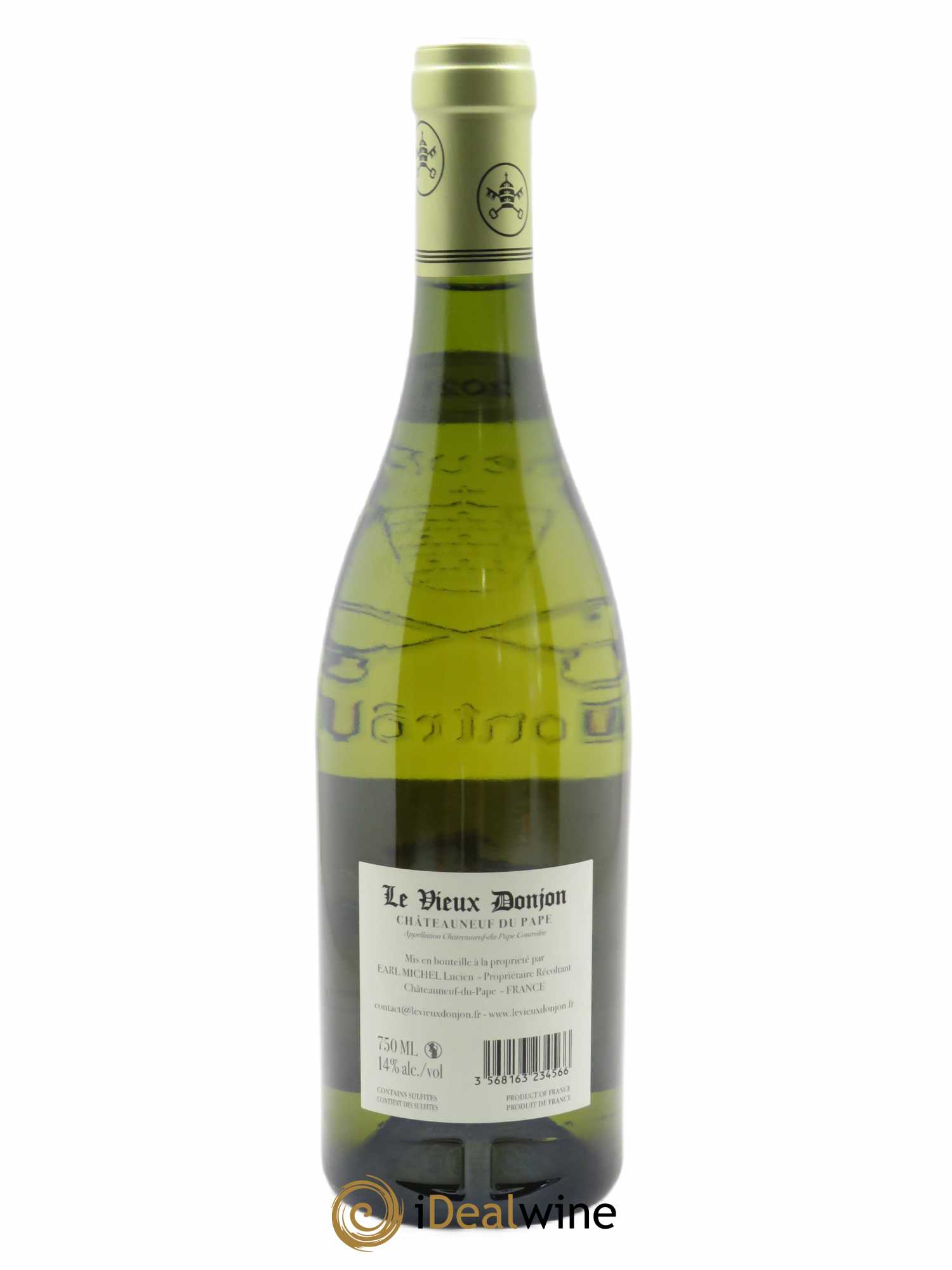 Châteauneuf-du-Pape Le Vieux Donjon Michel Lucien 2021 - Lot de 1 bouteille - 1
