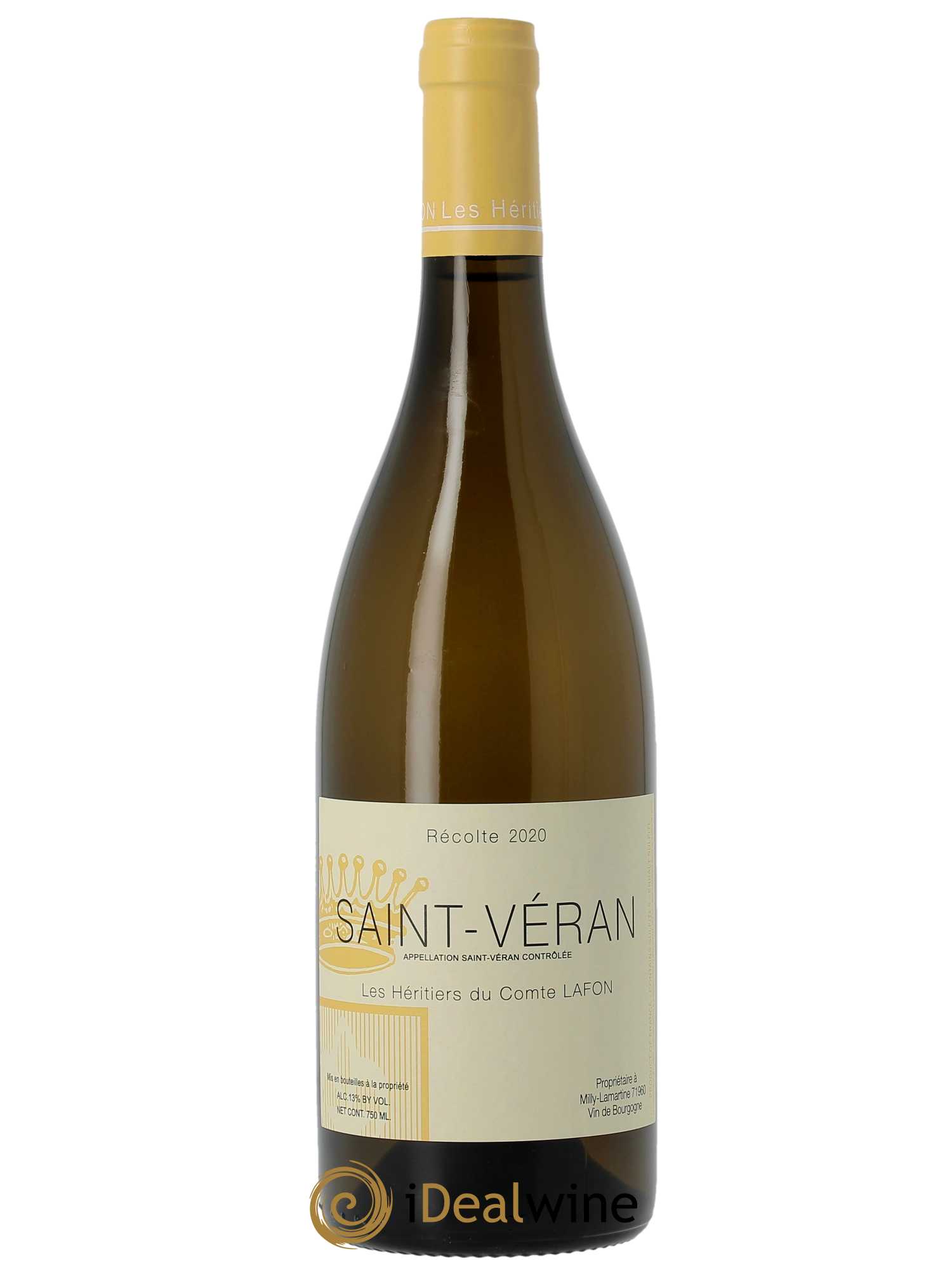 Saint-Véran Héritiers du Comte Lafon (Domaine des) 2020 - Lot de 1 bouteille - 0